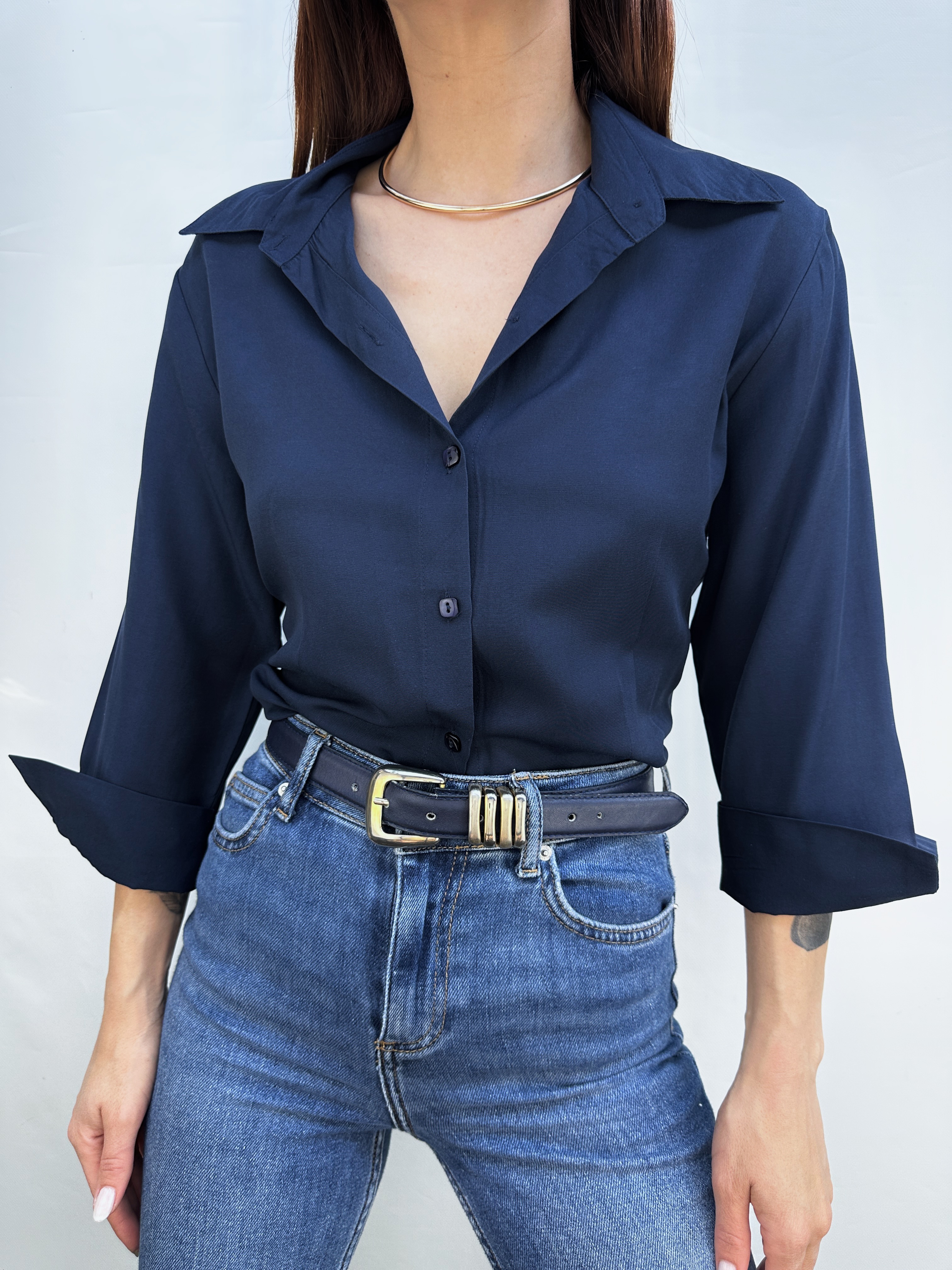 BLUSA AZUL MARINO I S-M 6