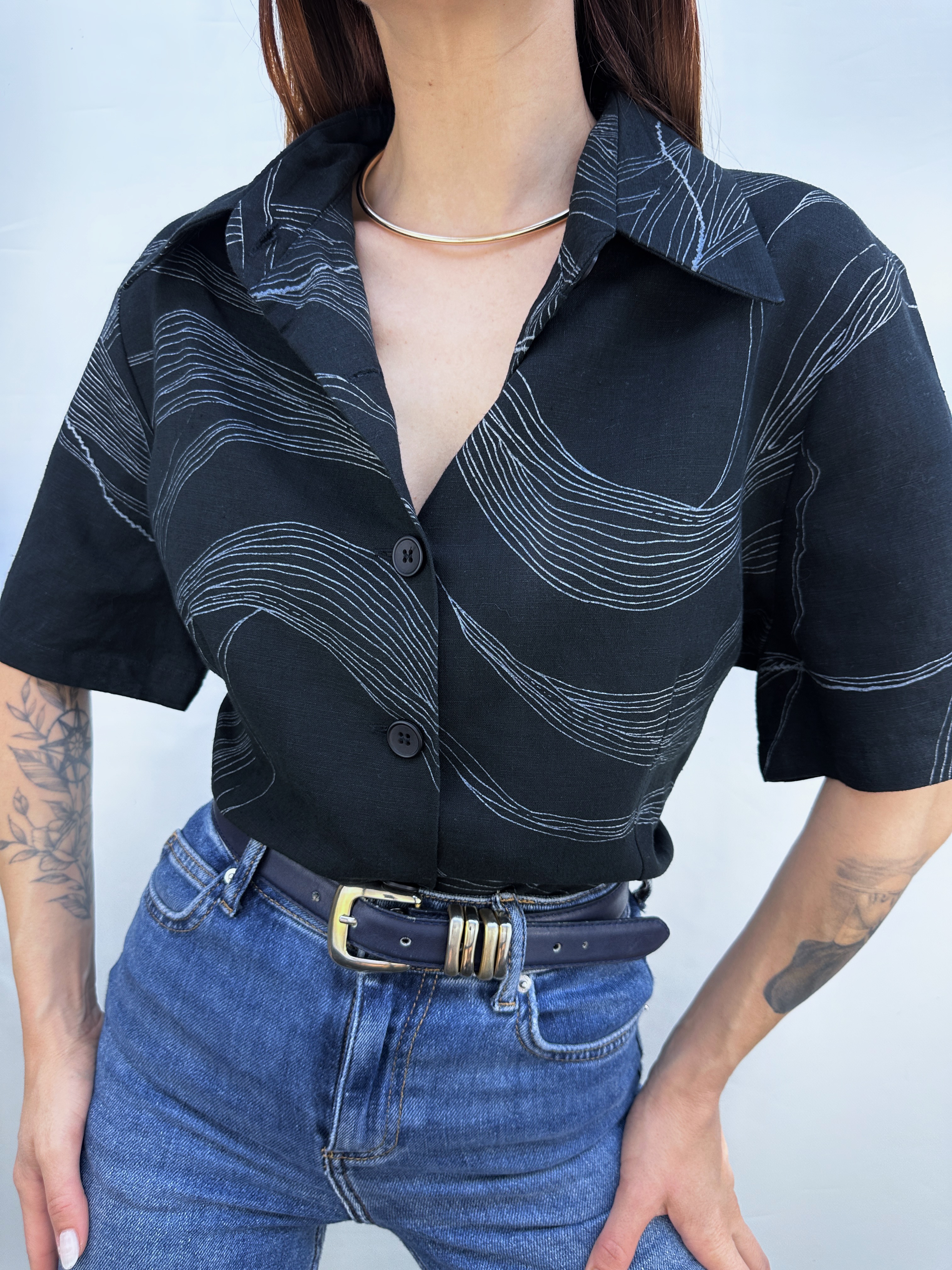 BLUSA LINO-ALGODÓN I L 2