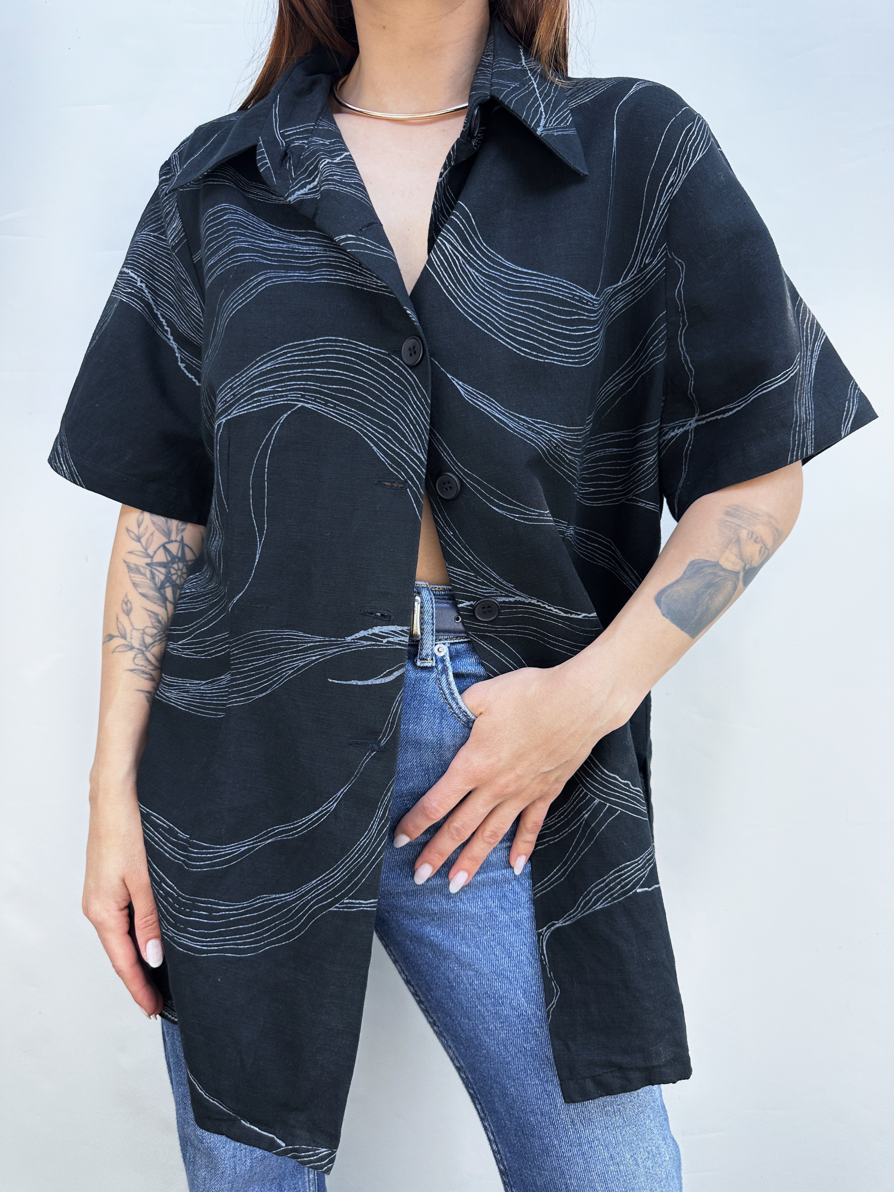 BLUSA LINO-ALGODÓN I L 1