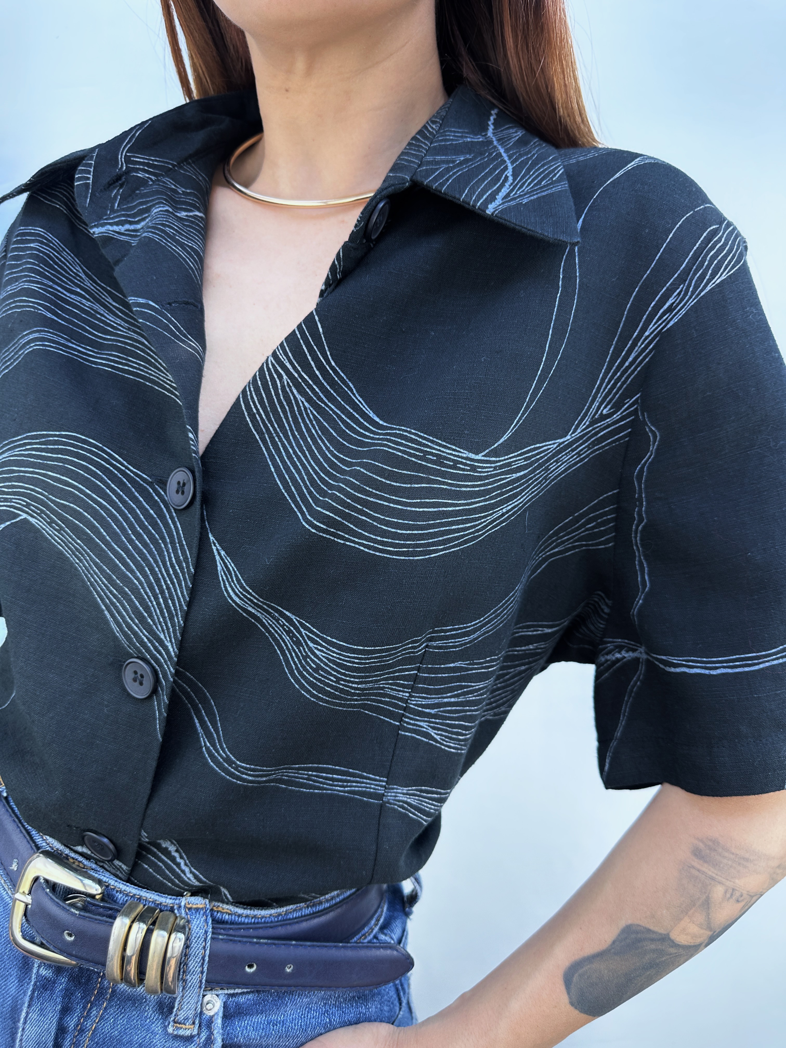 BLUSA LINO-ALGODÓN I L 5