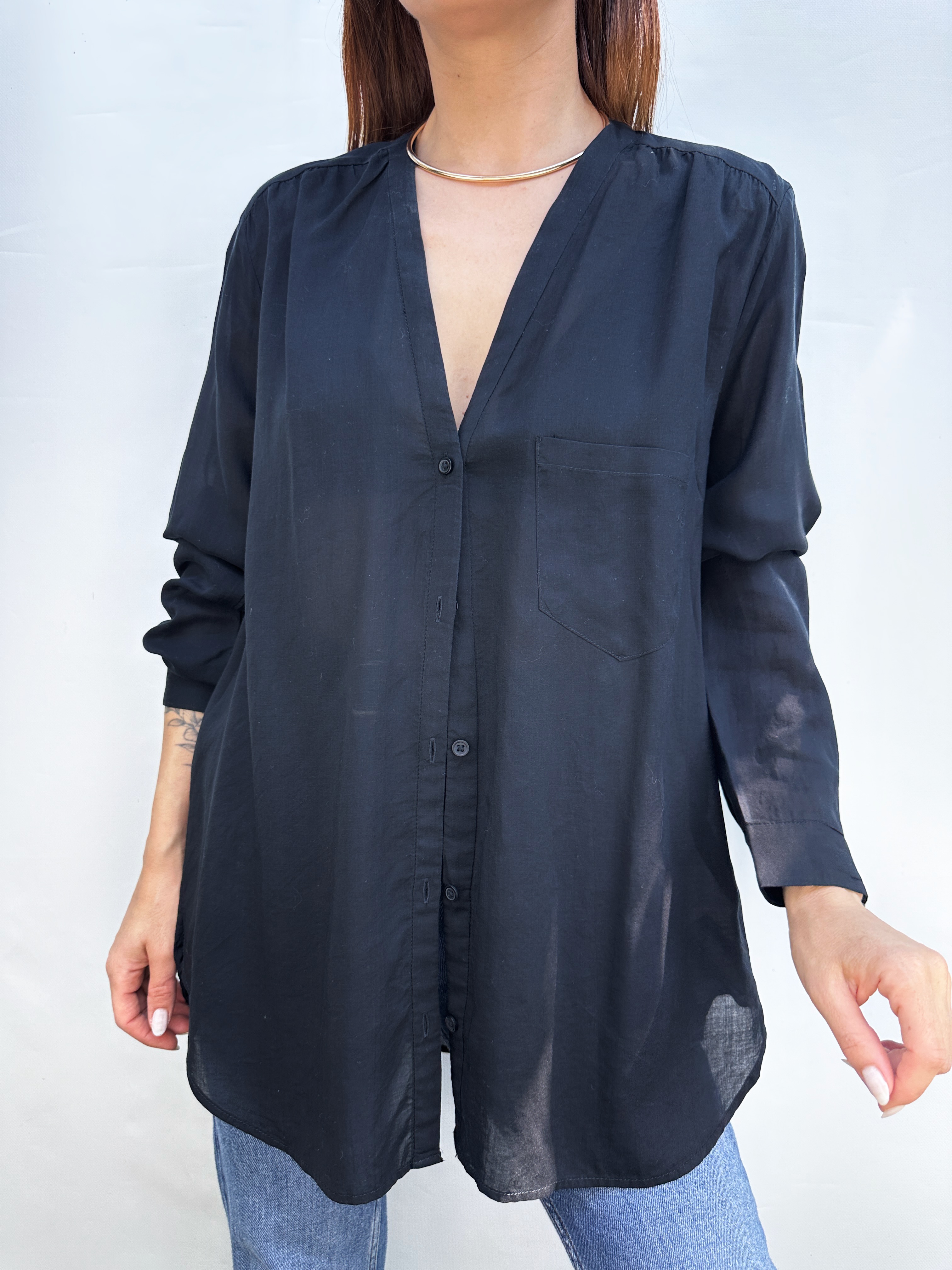 BLUSA GAP NEGRA I L 5