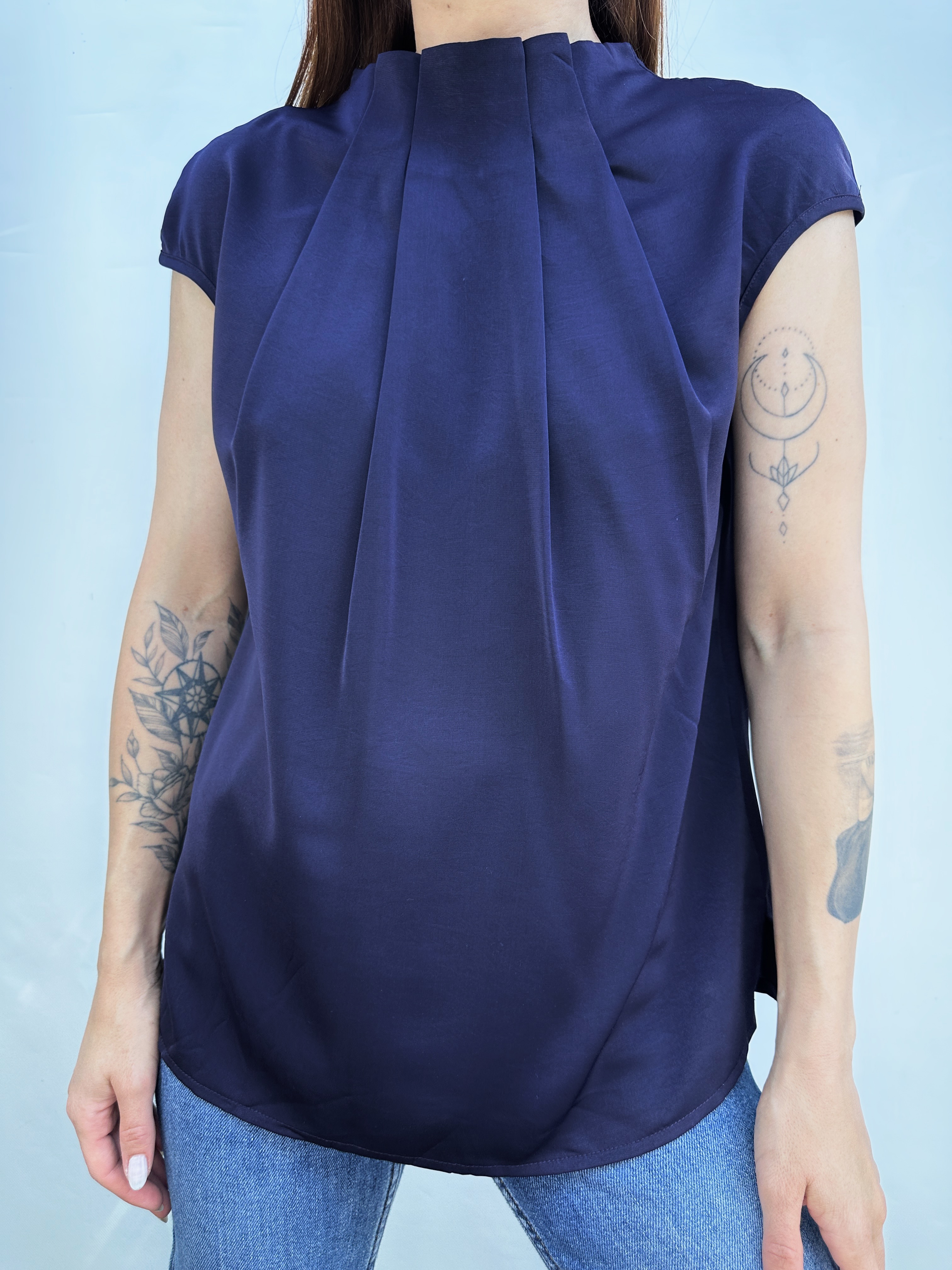 POLERA PLISADA I S 4