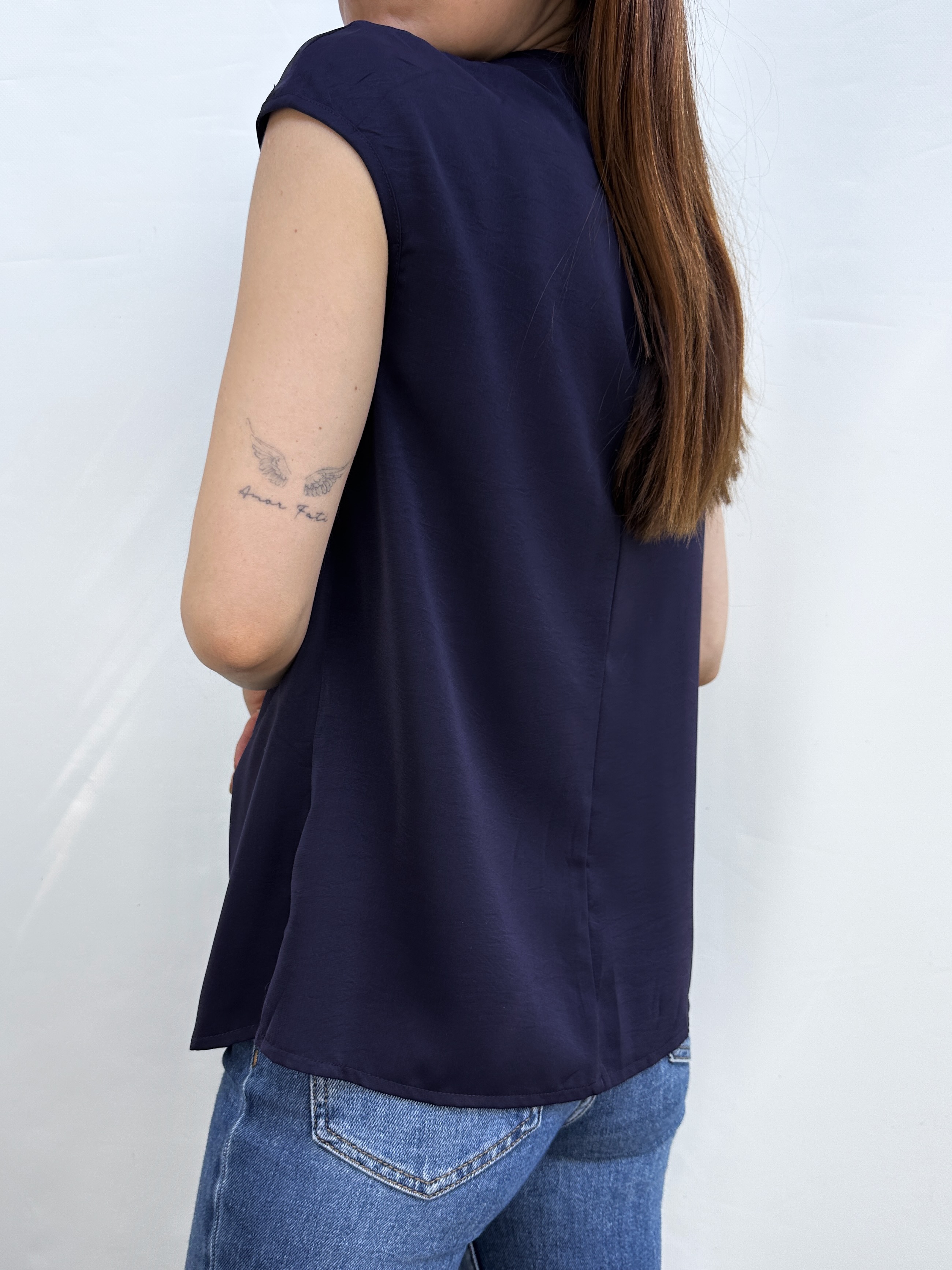 POLERA PLISADA I S 5