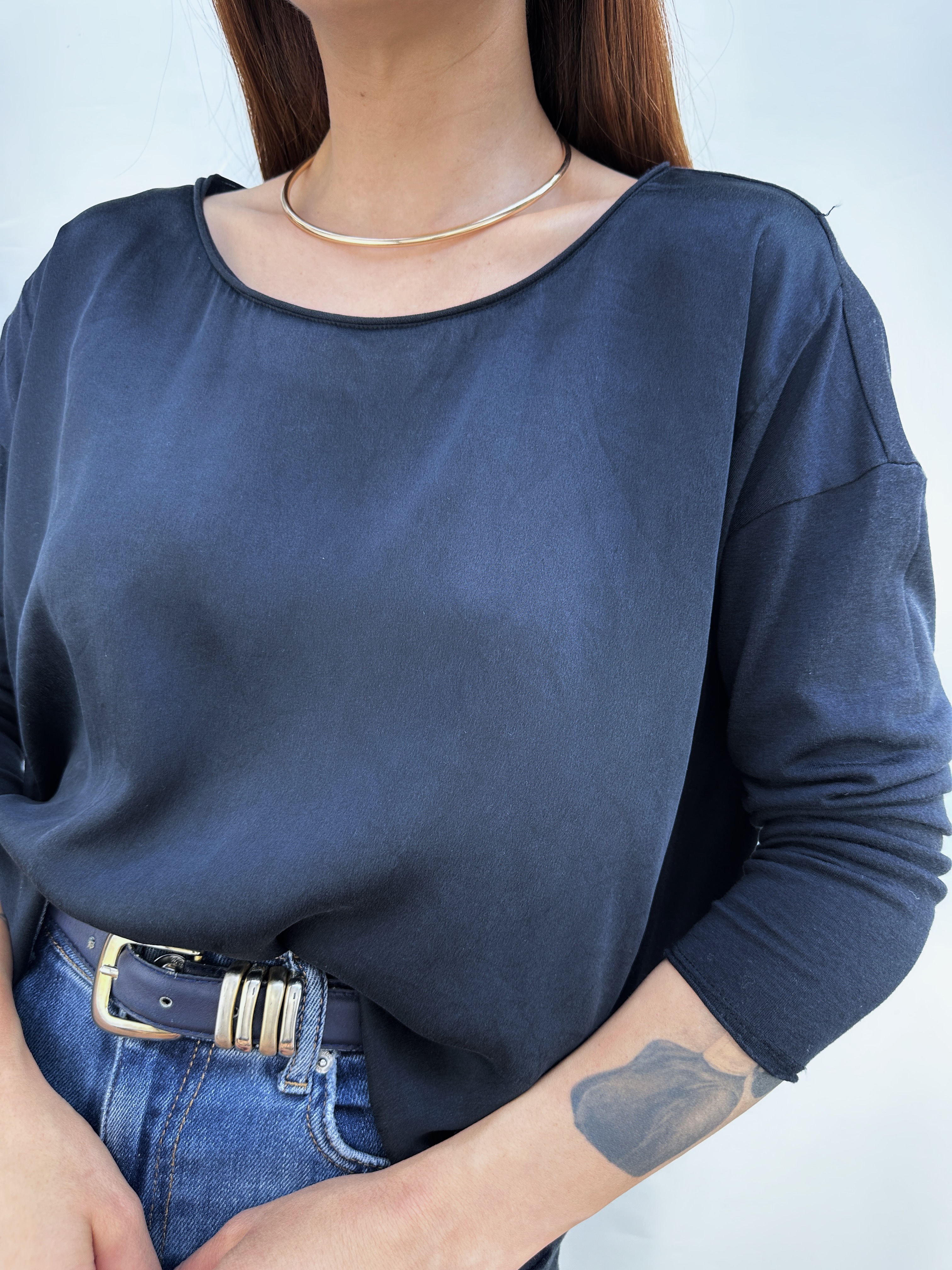 POLERA SEDA-ALGODÓN | S-M 6