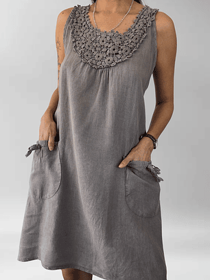 VESTIDO LINO | L-2XL