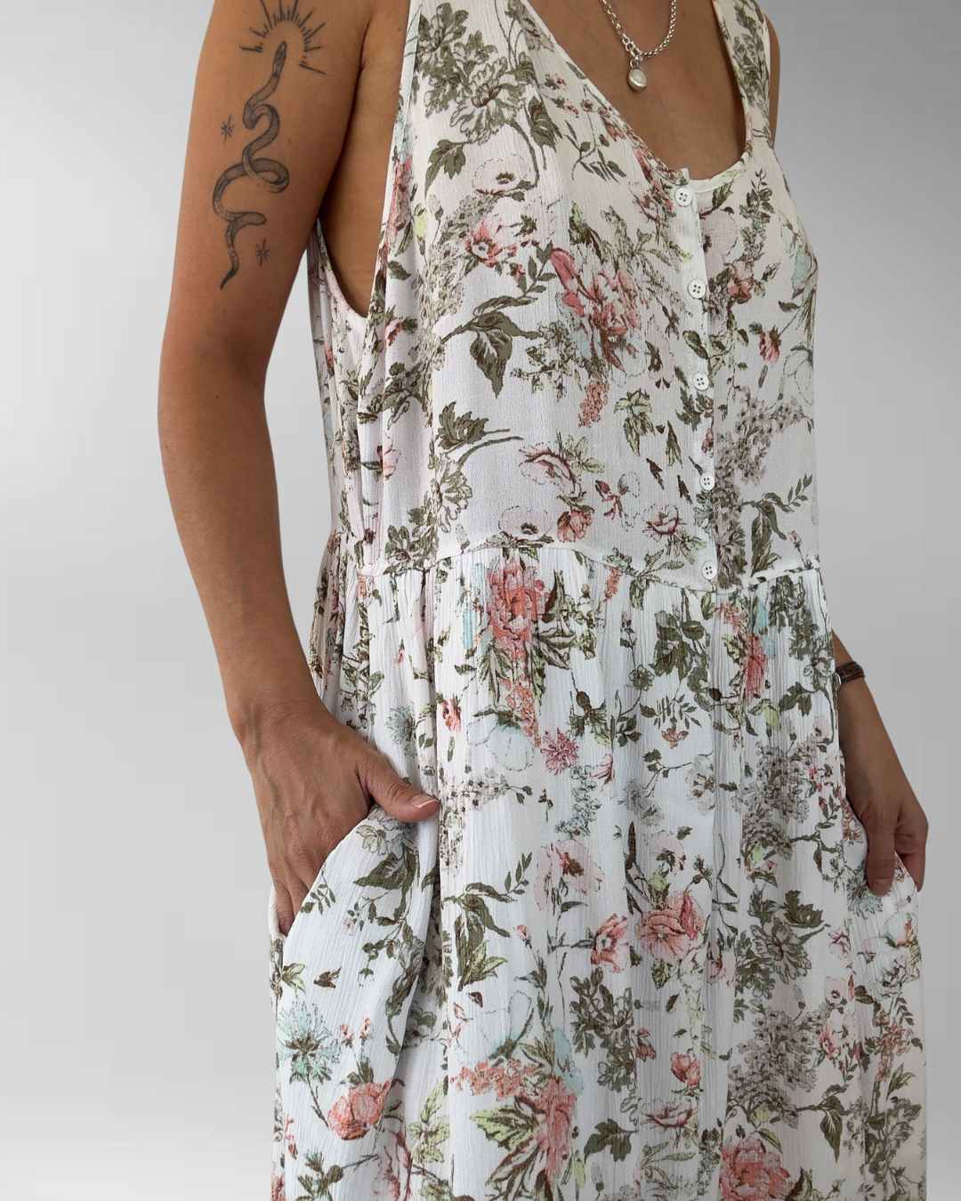 VESTIDO FLORES | L-XL 6