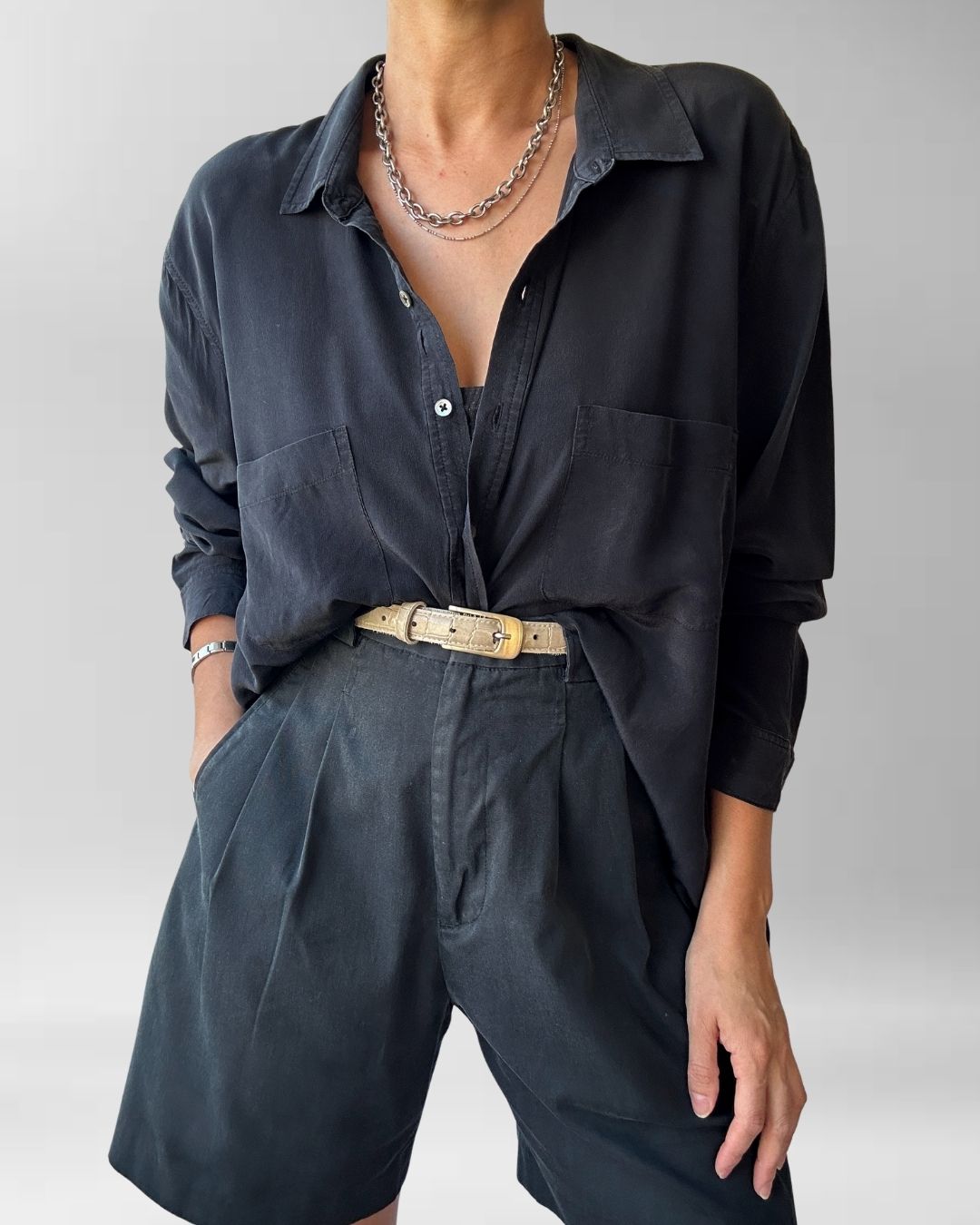 BLUSA SEDA NEGRA I 2XL 5