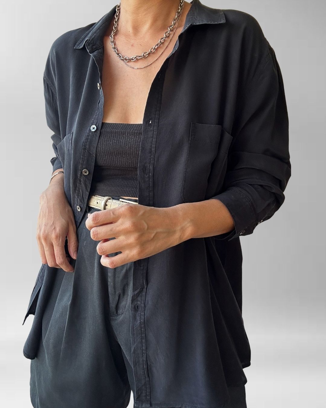 BLUSA SEDA NEGRA I 2XL 7