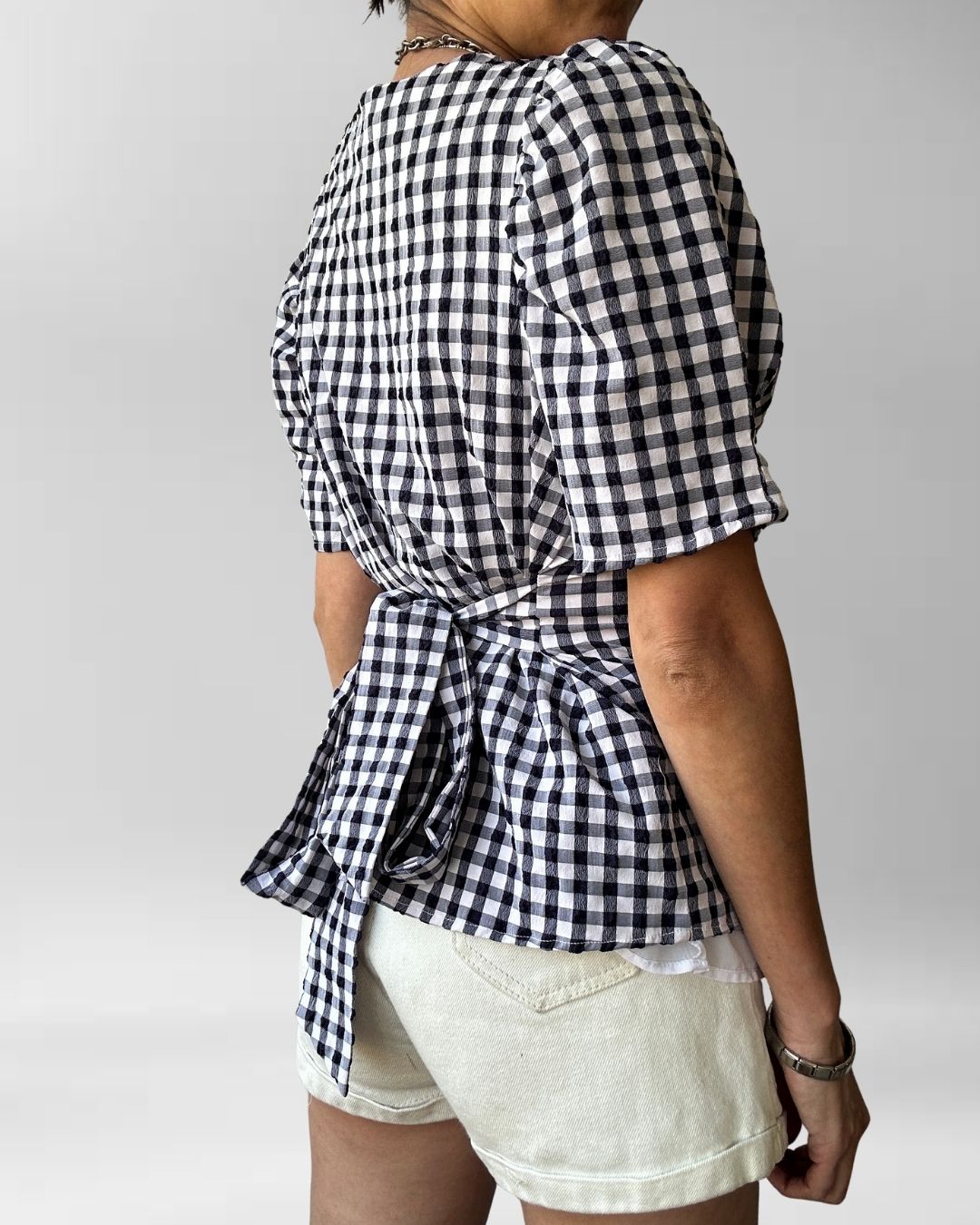 POLERA VICHY I S-M 4