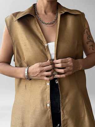 BLUSA DORADA I SAG HARBOR I XL