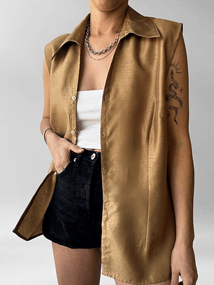 BLUSA DORADA I SAG HARBOR I XL