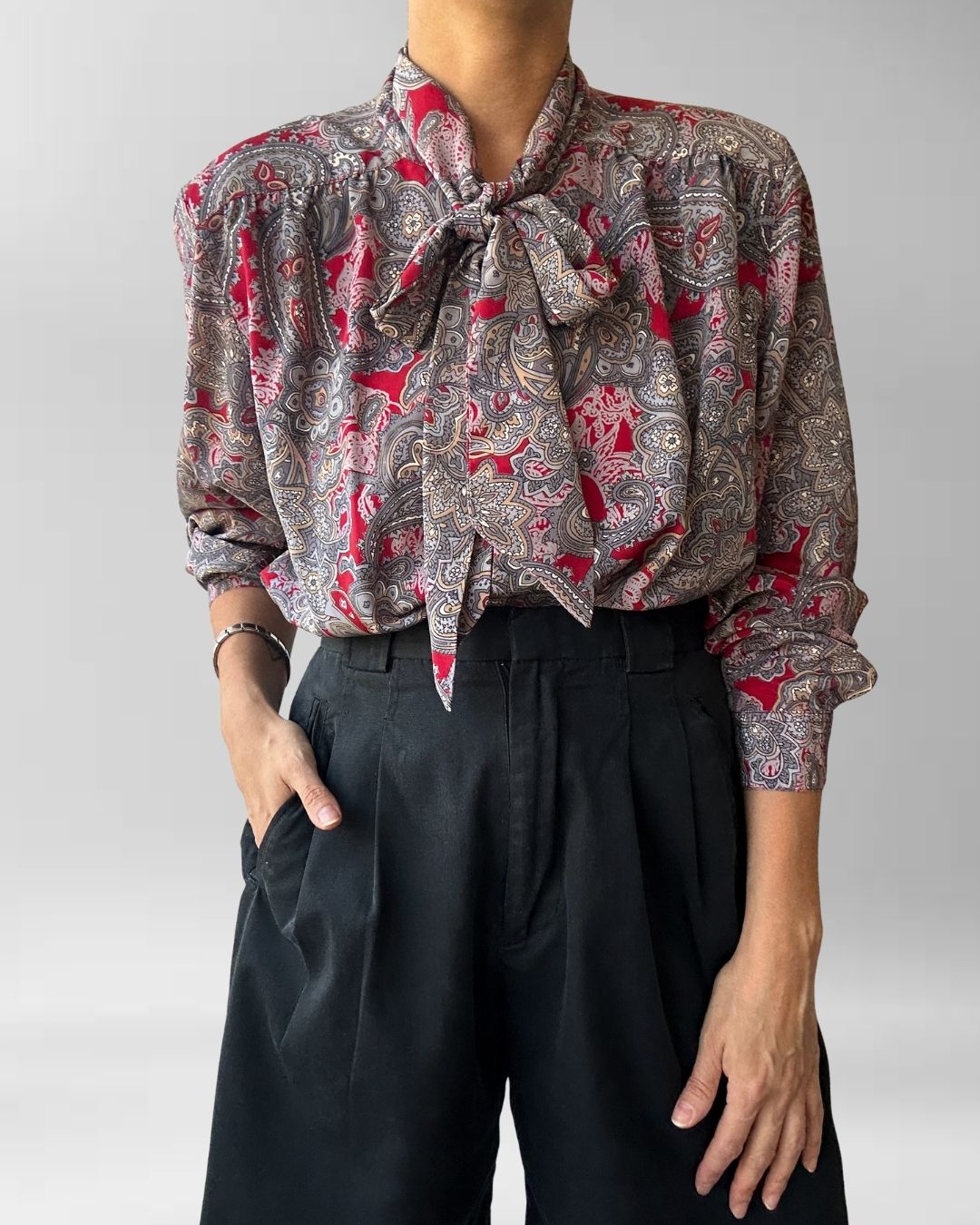 BLUSA VINTAGE I ALFRED DUNNER I XL 3