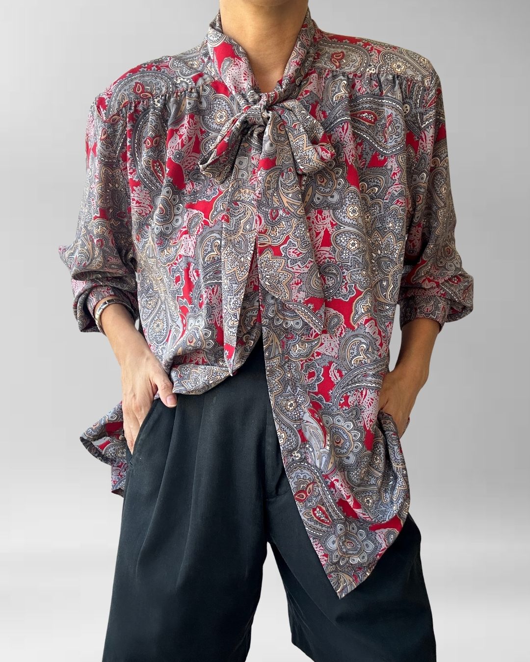 BLUSA VINTAGE I ALFRED DUNNER I XL 4