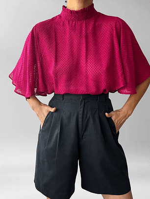 BLUSA VOLANTES I MANGO I M