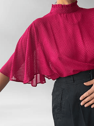 BLUSA VOLANTES I MANGO I M