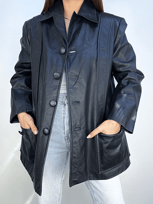 CHAQUETA CUERO VINTAGE I L