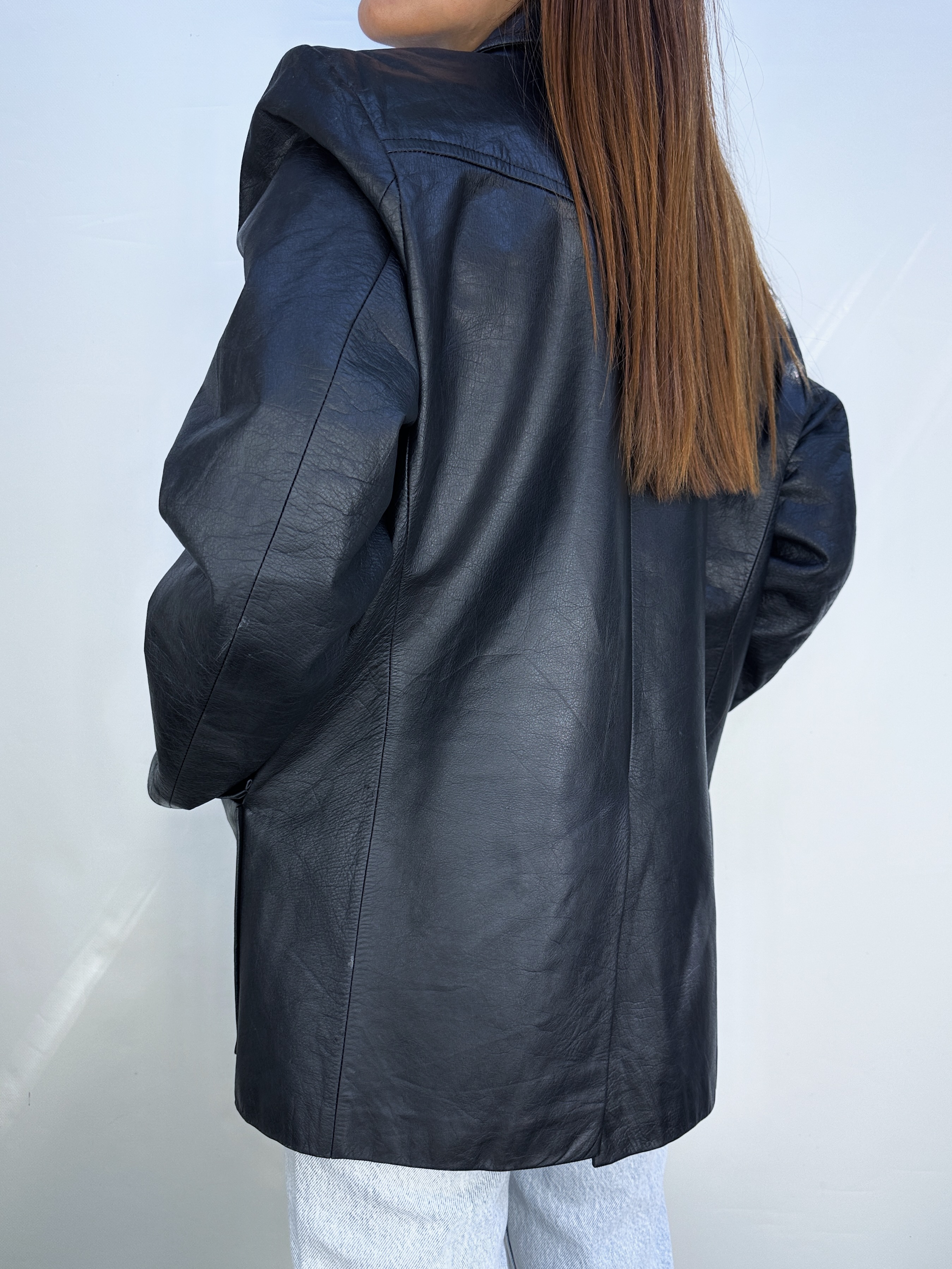 CHAQUETA CUERO VINTAGE I L 3