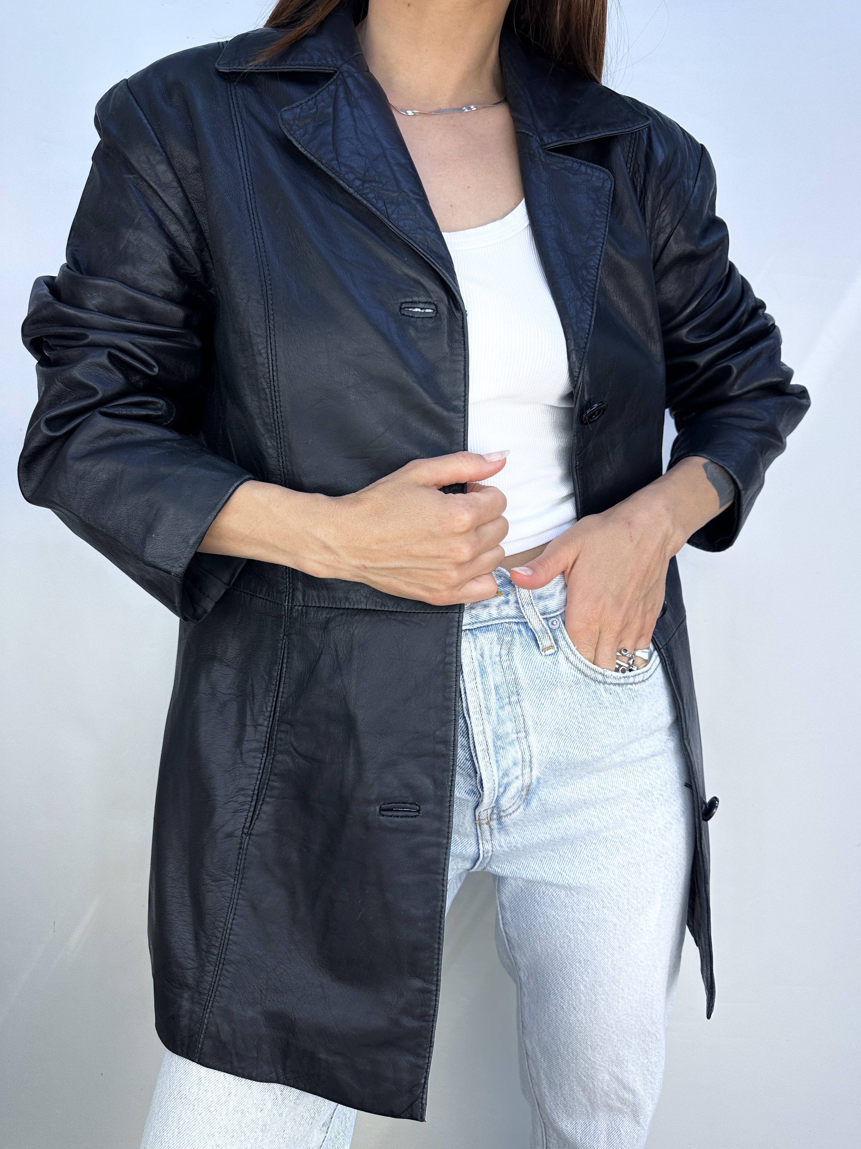 CHAQUETA CUERO NY&CO I M  2