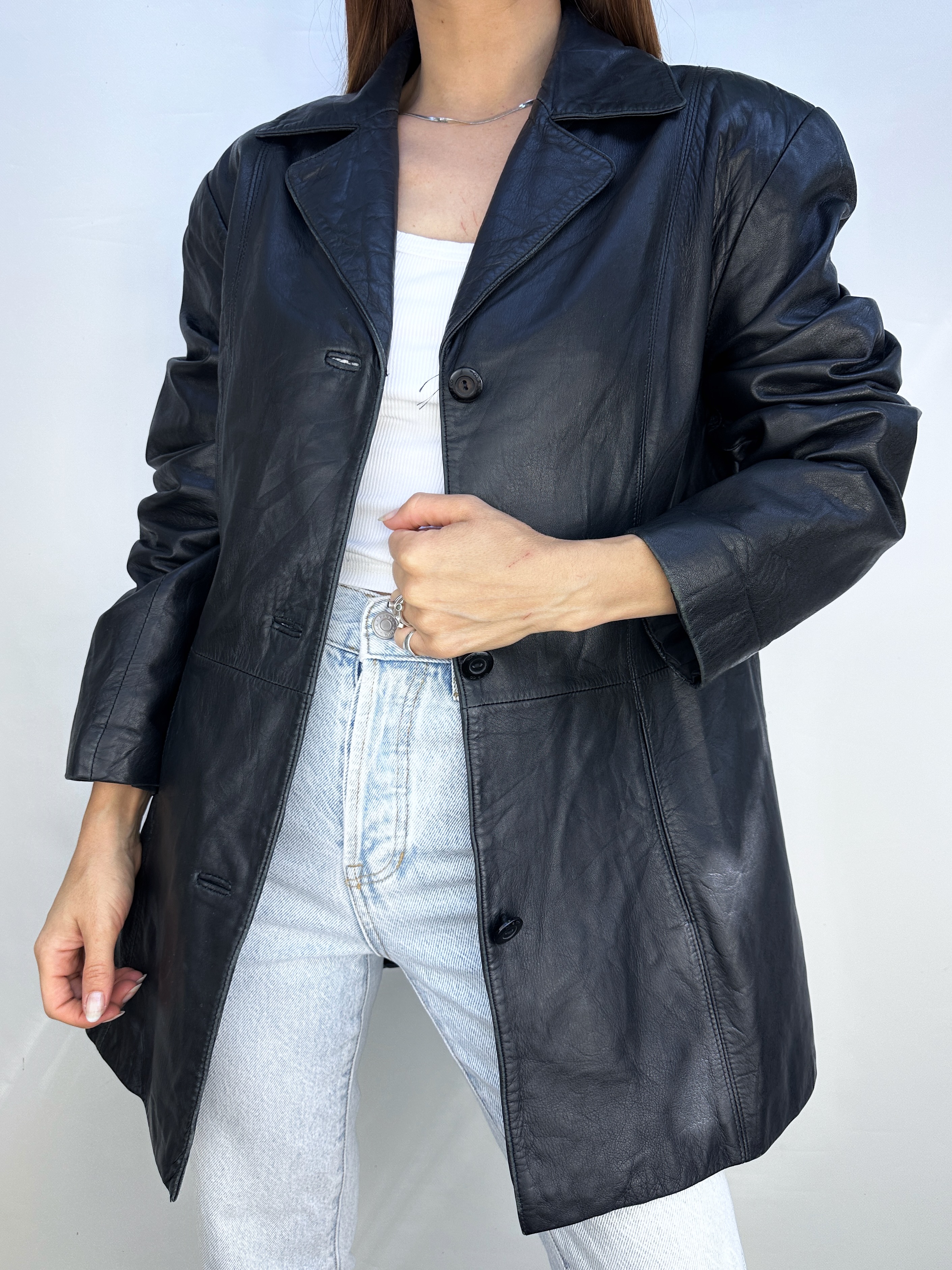 CHAQUETA CUERO NY&CO I M  5