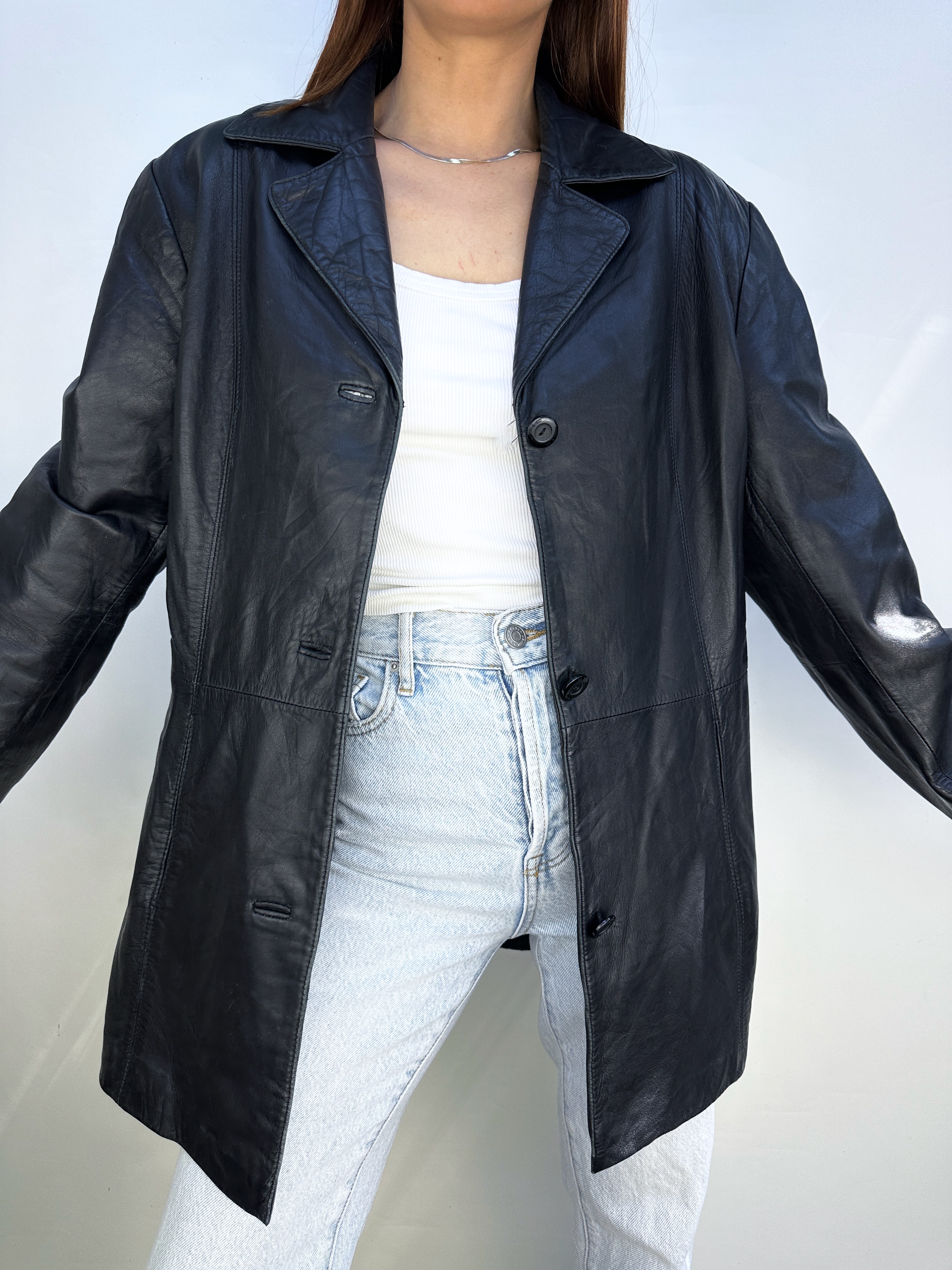 CHAQUETA CUERO NY&CO I M  10