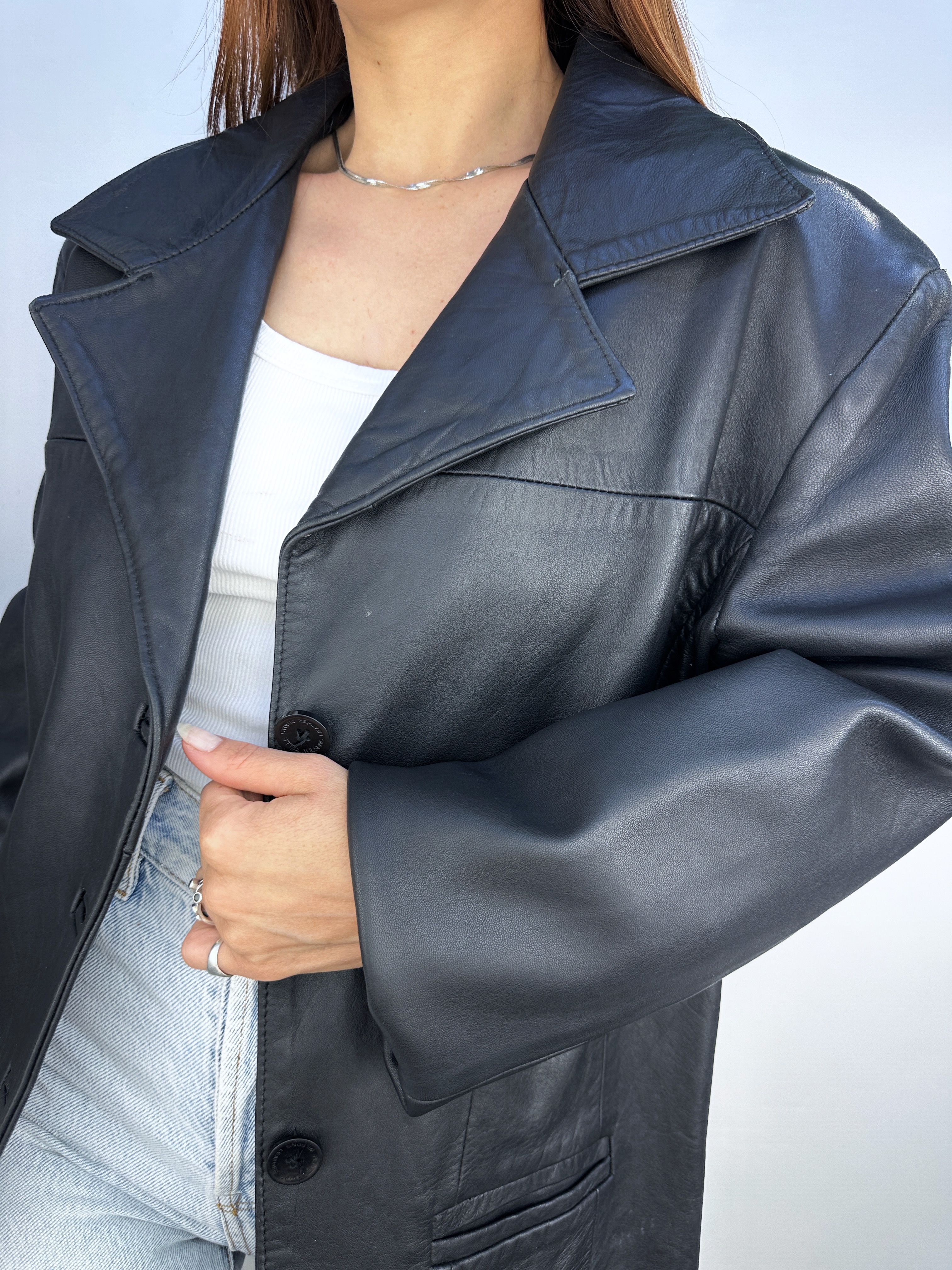 CHAQUETA CUERO STATELINE I XL 3