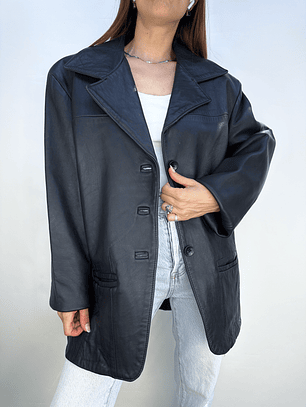 CHAQUETA CUERO STATELINE I XL