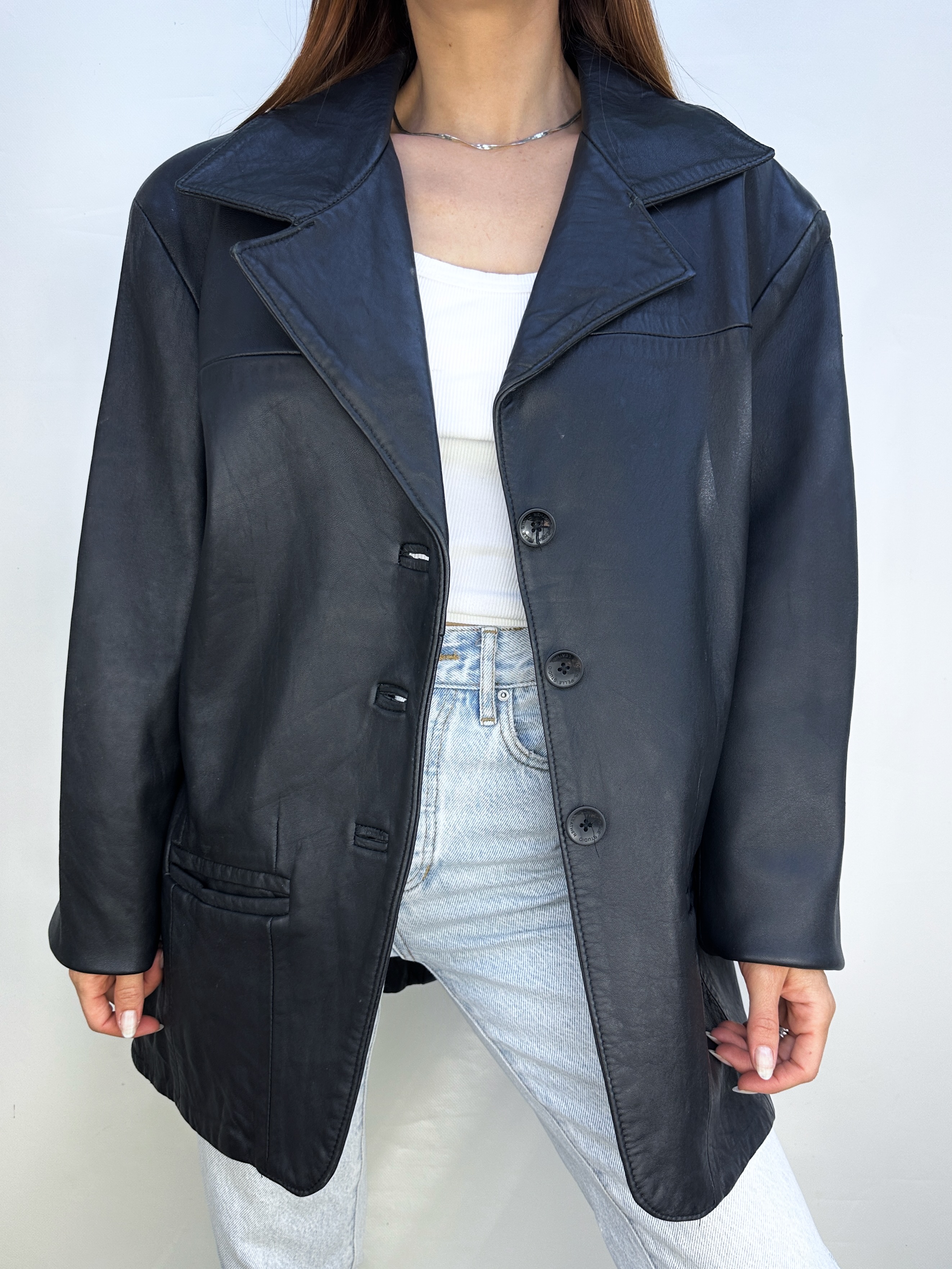 CHAQUETA CUERO STATELINE I XL 6