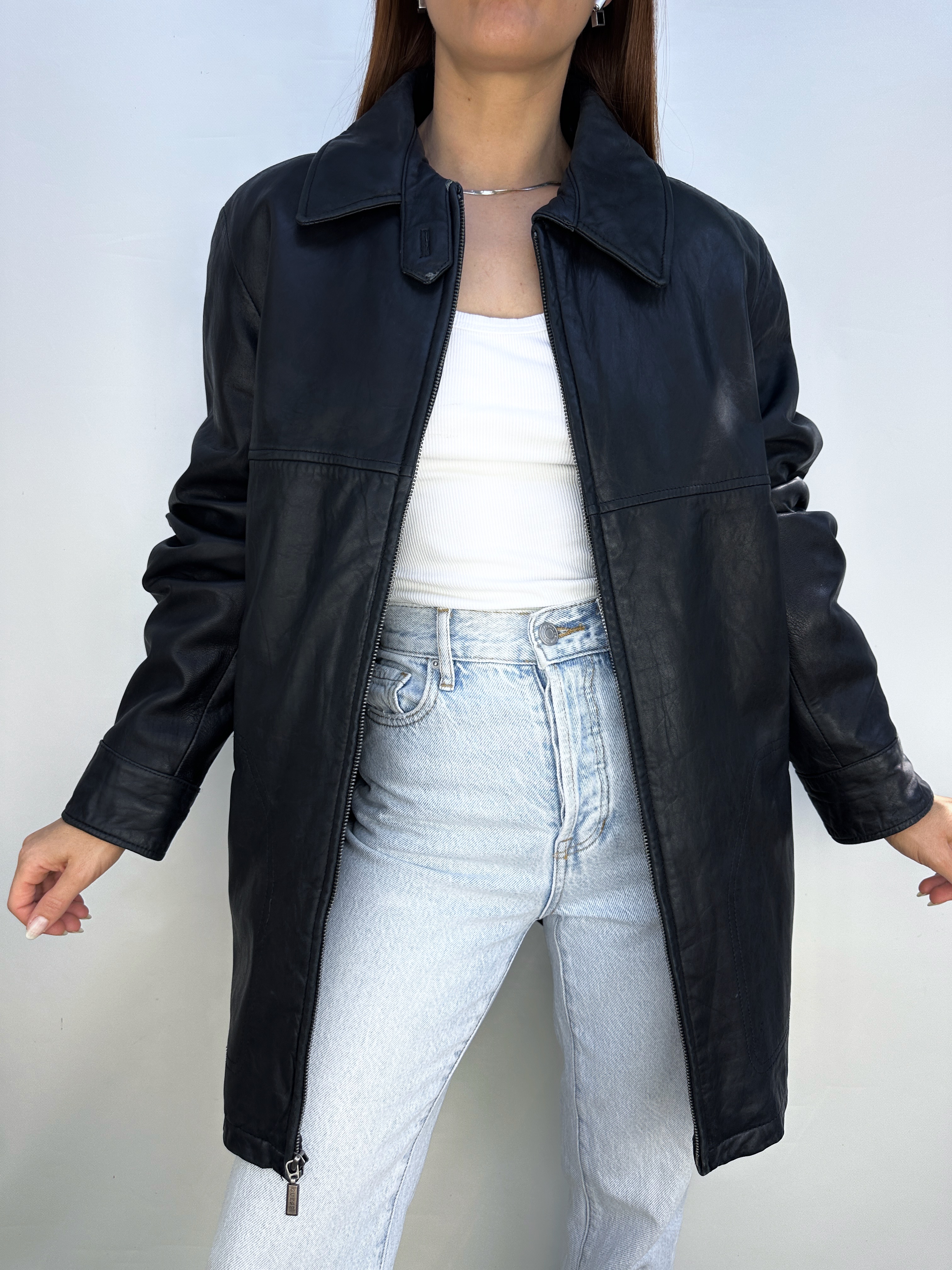 CHAQUETA CUERO GUESS I M-L 3