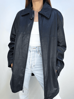 CHAQUETA CUERO GUESS I M-L