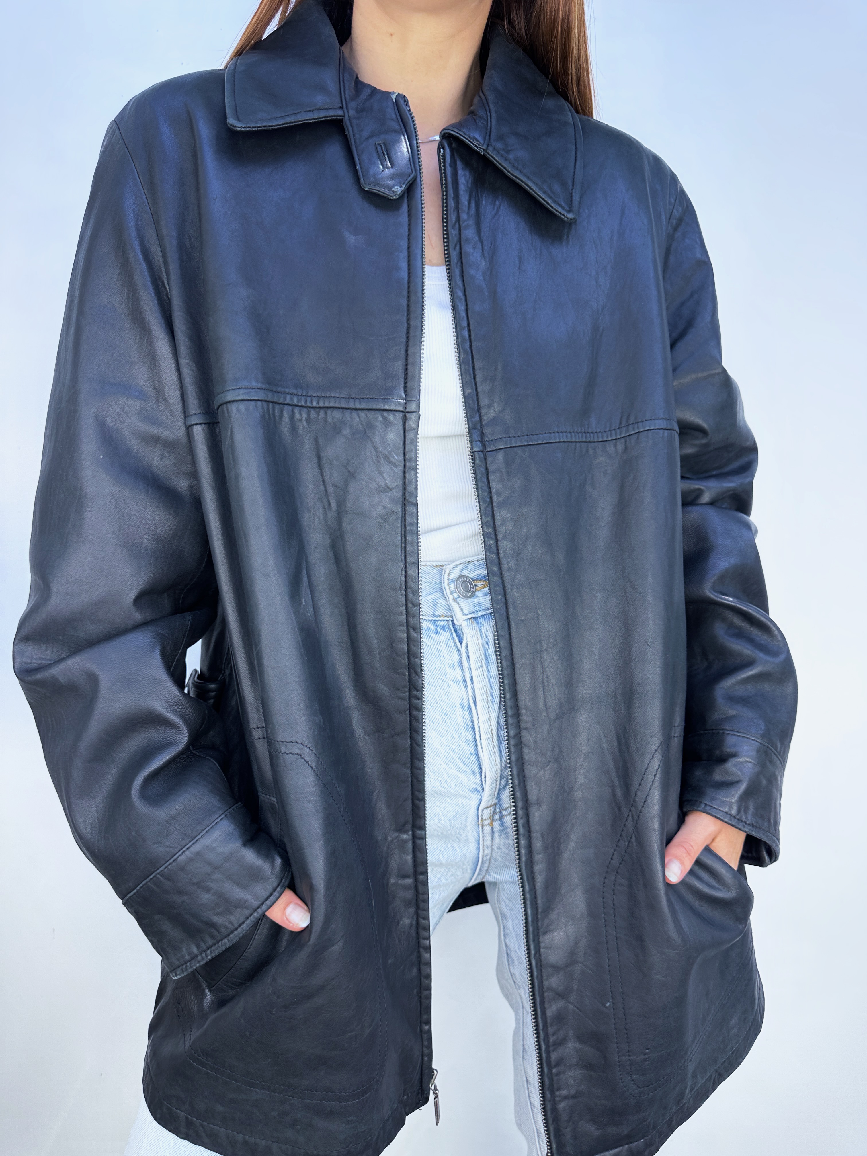 CHAQUETA CUERO GUESS I M-L 5