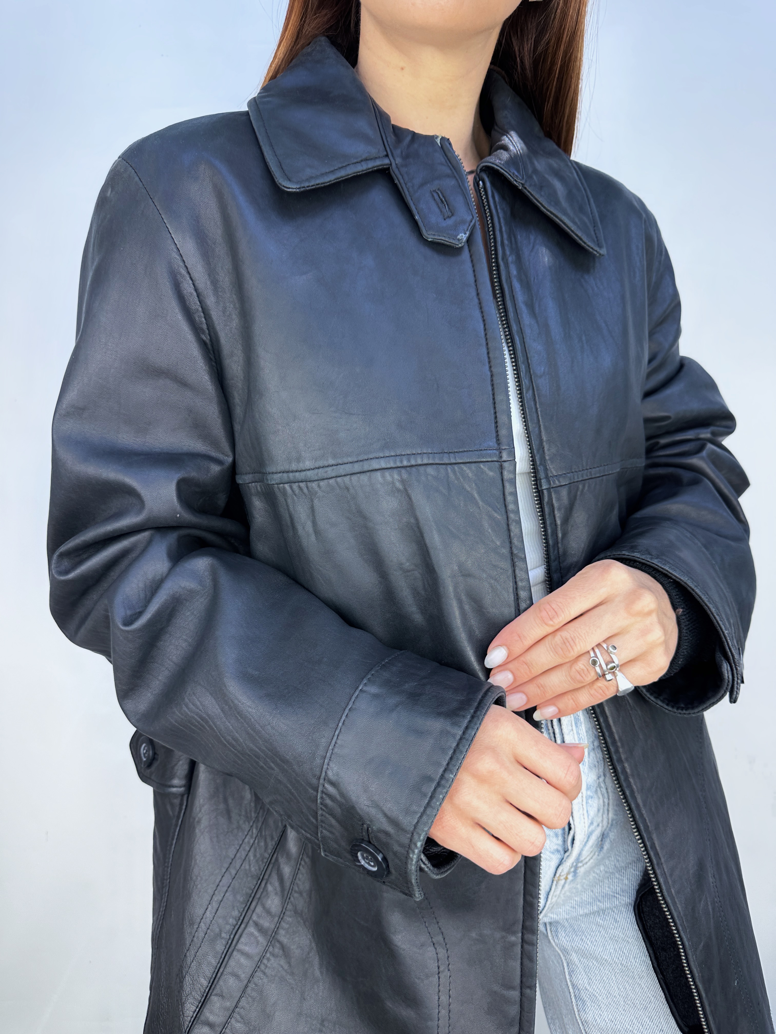 CHAQUETA CUERO GUESS I M-L 6