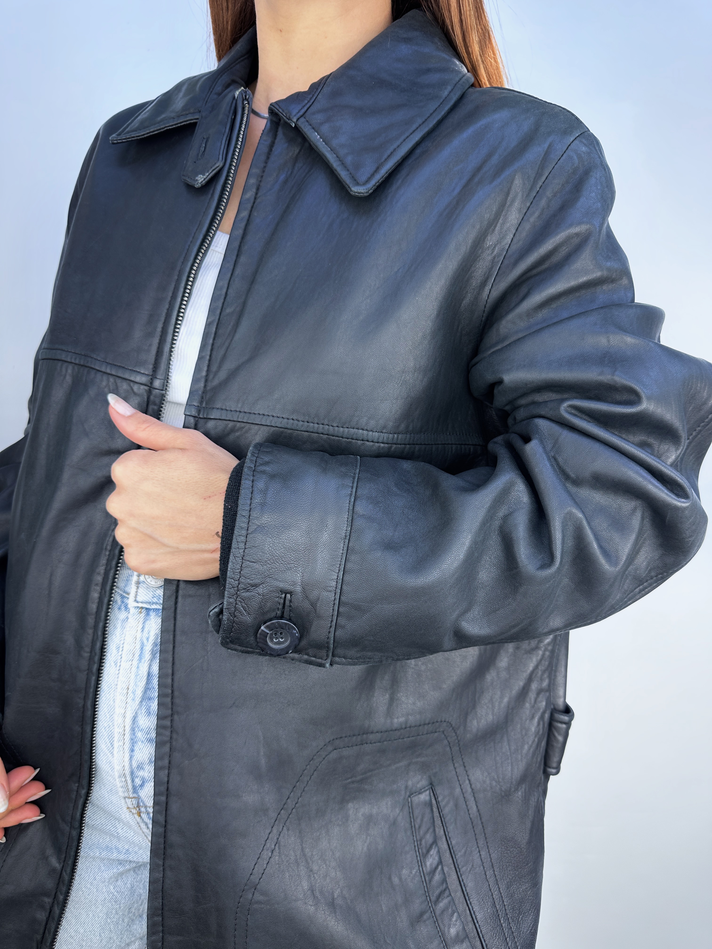 CHAQUETA CUERO GUESS I M-L 7