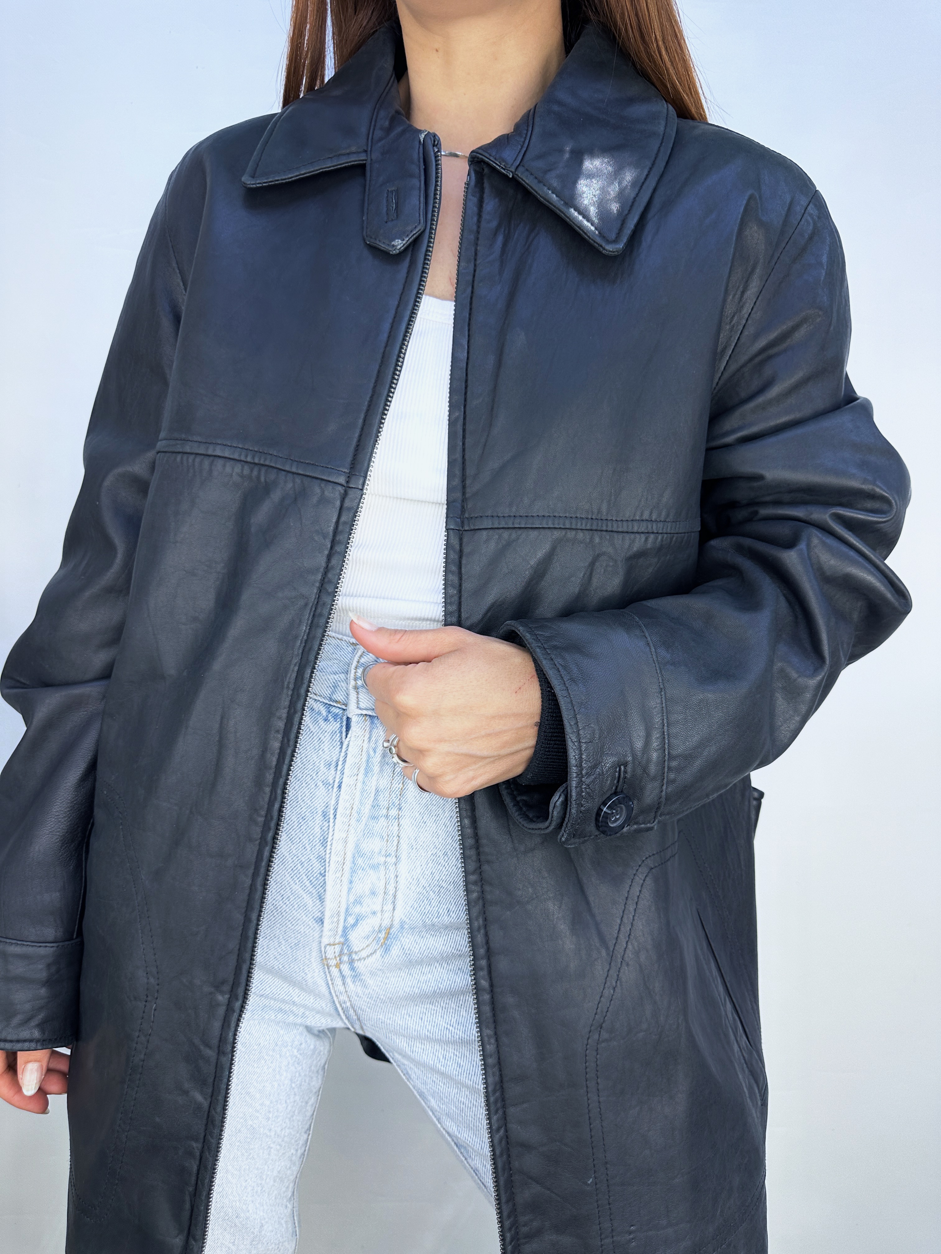 CHAQUETA CUERO GUESS I M-L 8