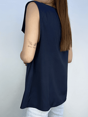 POLERA AZUL MARINO I M