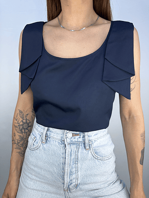 POLERA AZUL MARINO I M