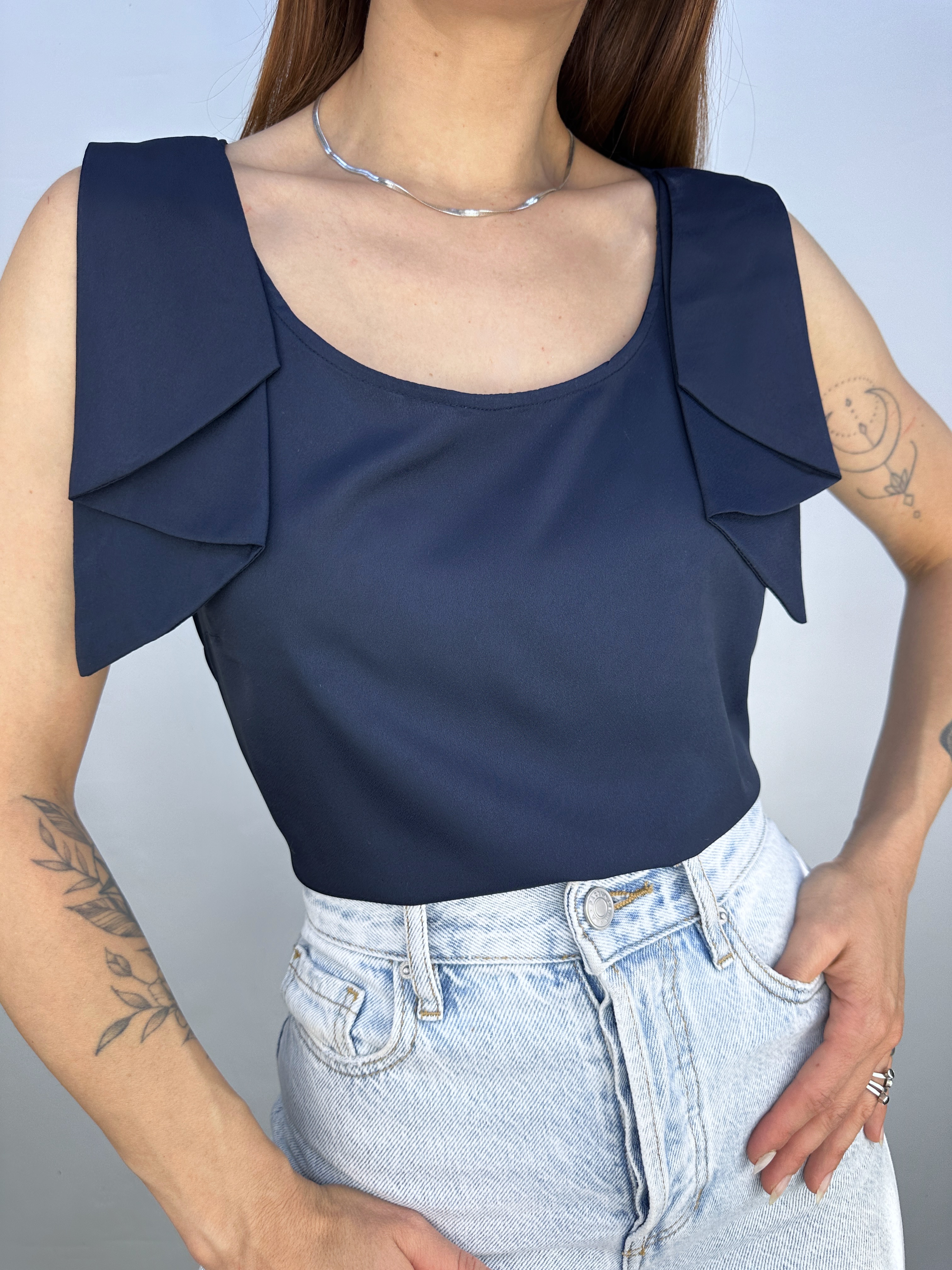 POLERA AZUL MARINO I M 7