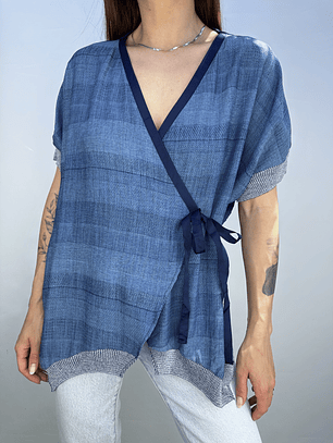 POLERA ZARA ENVOLVENTE I M-L