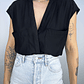 BLUSA SIN MANGAS NEGRA I L-XL - Miniatura 5