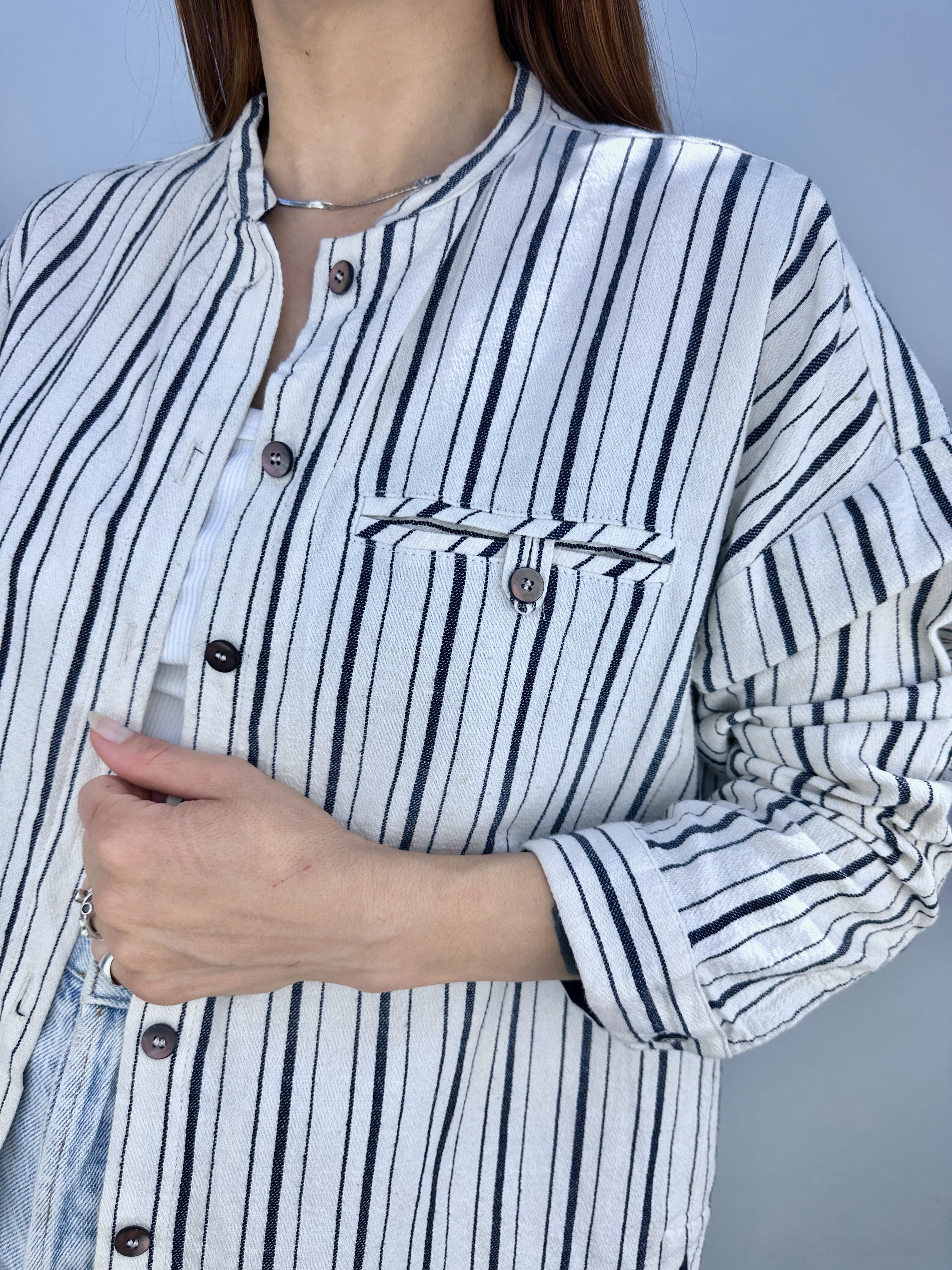 SOBRE CAMISA RÚSTICA I LINO-ALGODÓN I M-L  2