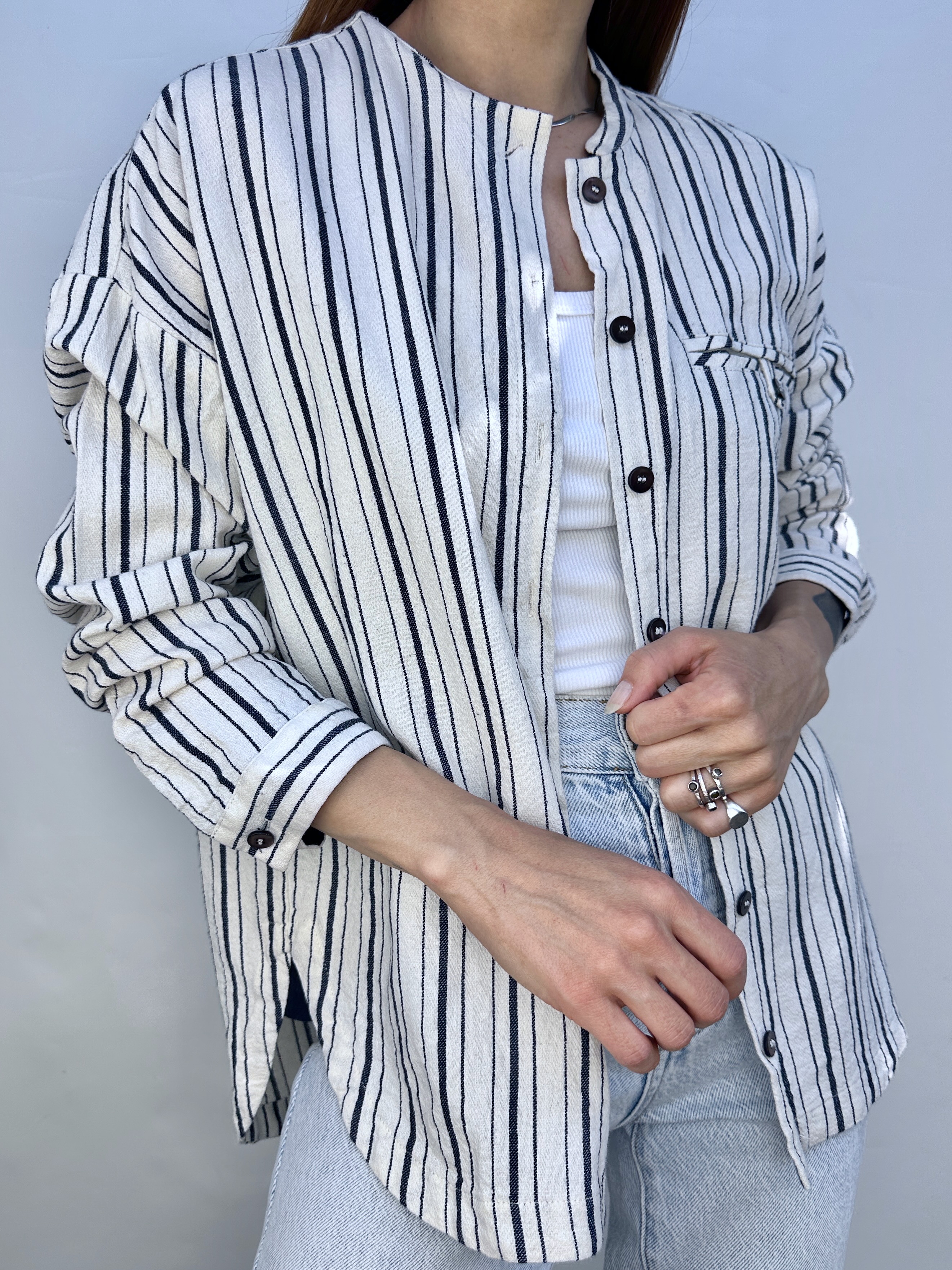 SOBRE CAMISA RÚSTICA I LINO-ALGODÓN I M-L  3