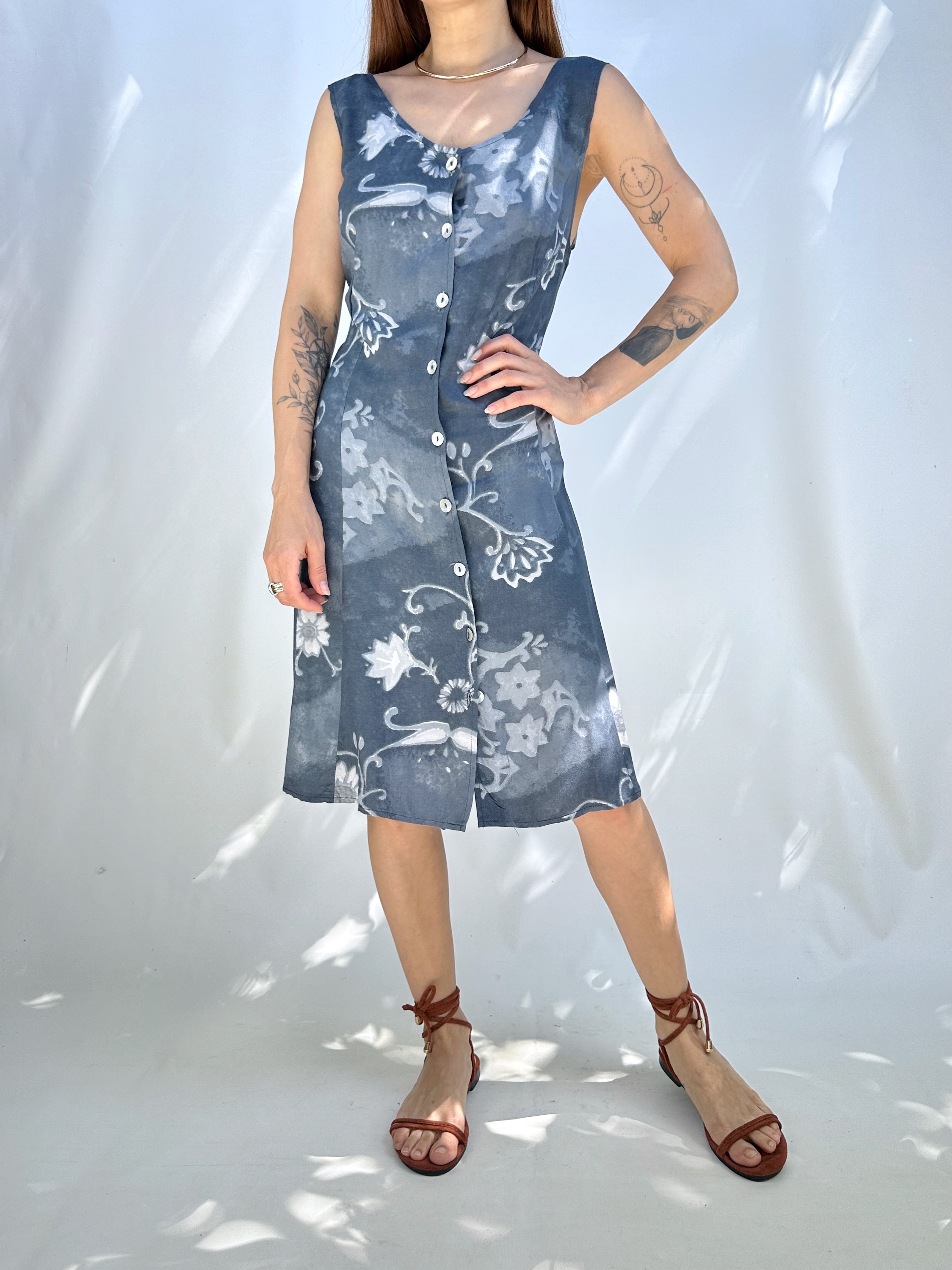 VESTIDO PLAYERO VINTAGE I M-L 1