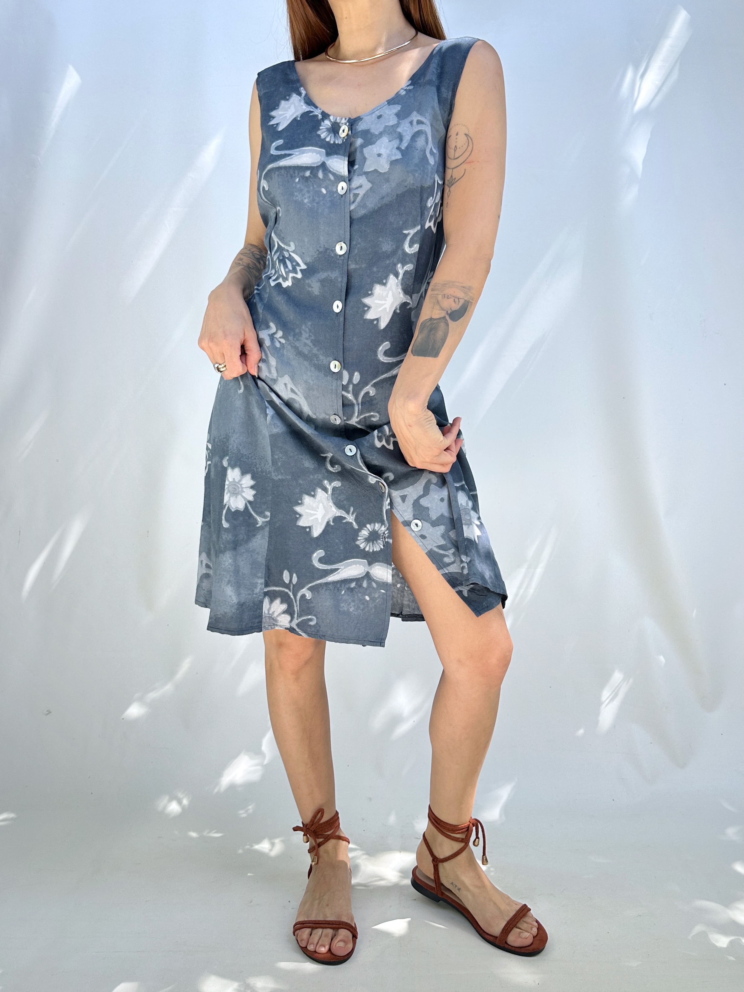 VESTIDO PLAYERO VINTAGE I M-L 6