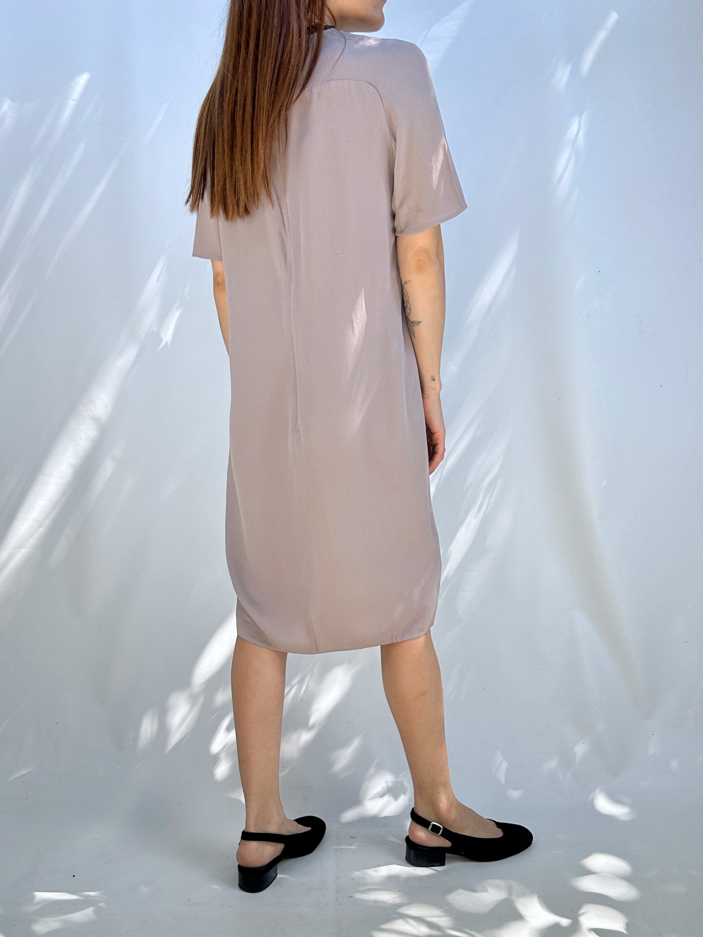 VESTIDO SEDA CALVIN KLEIN I S 4