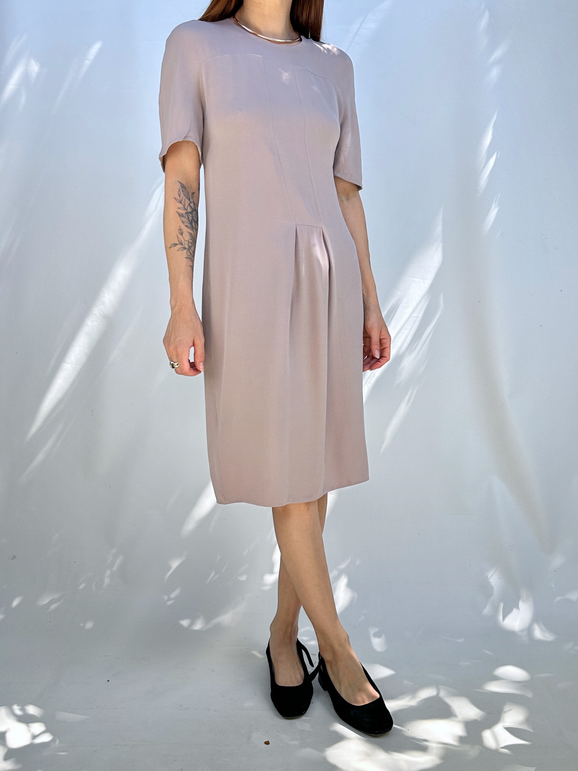 VESTIDO SEDA CALVIN KLEIN I S 6