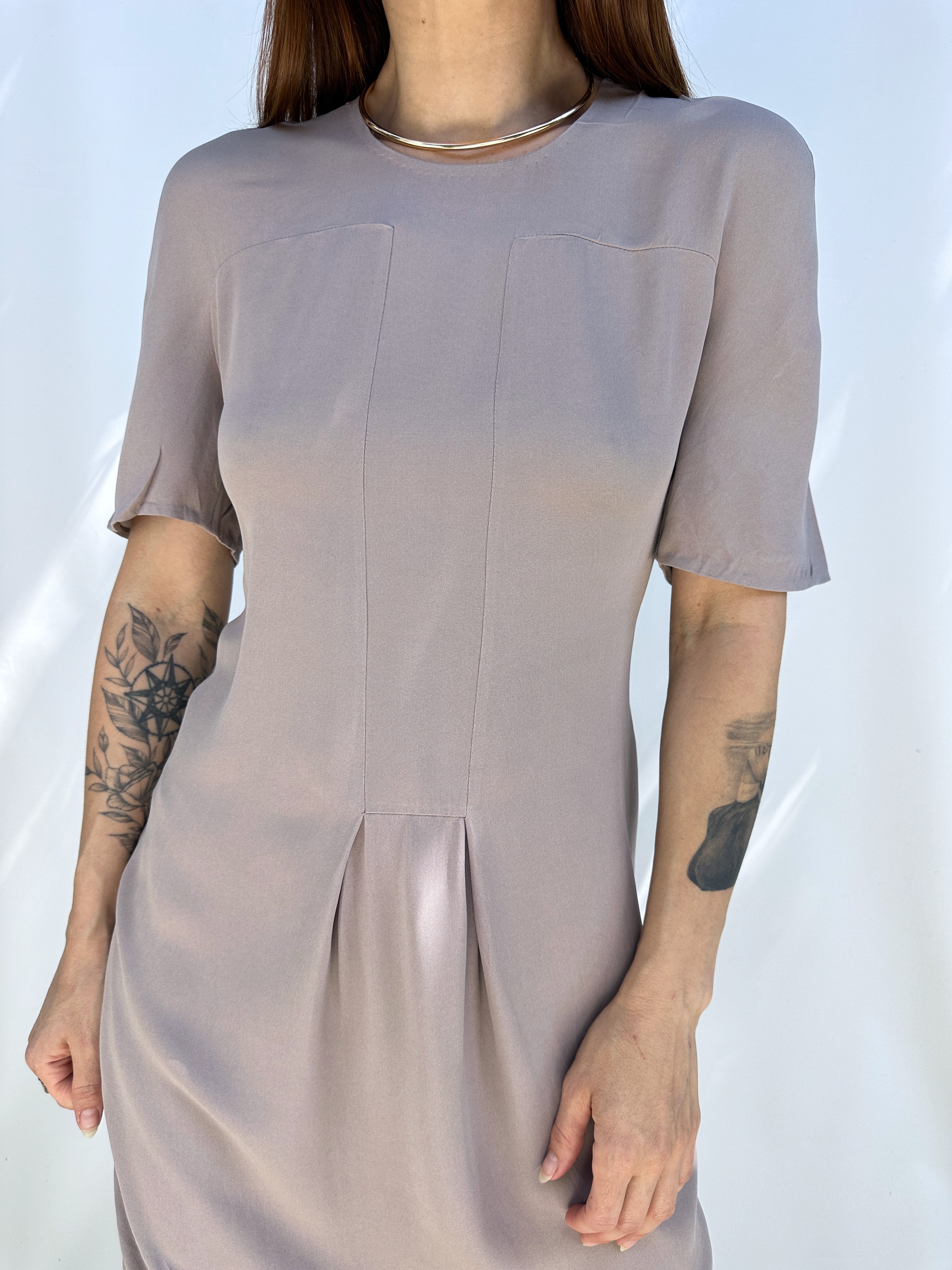 VESTIDO SEDA CALVIN KLEIN I S 1