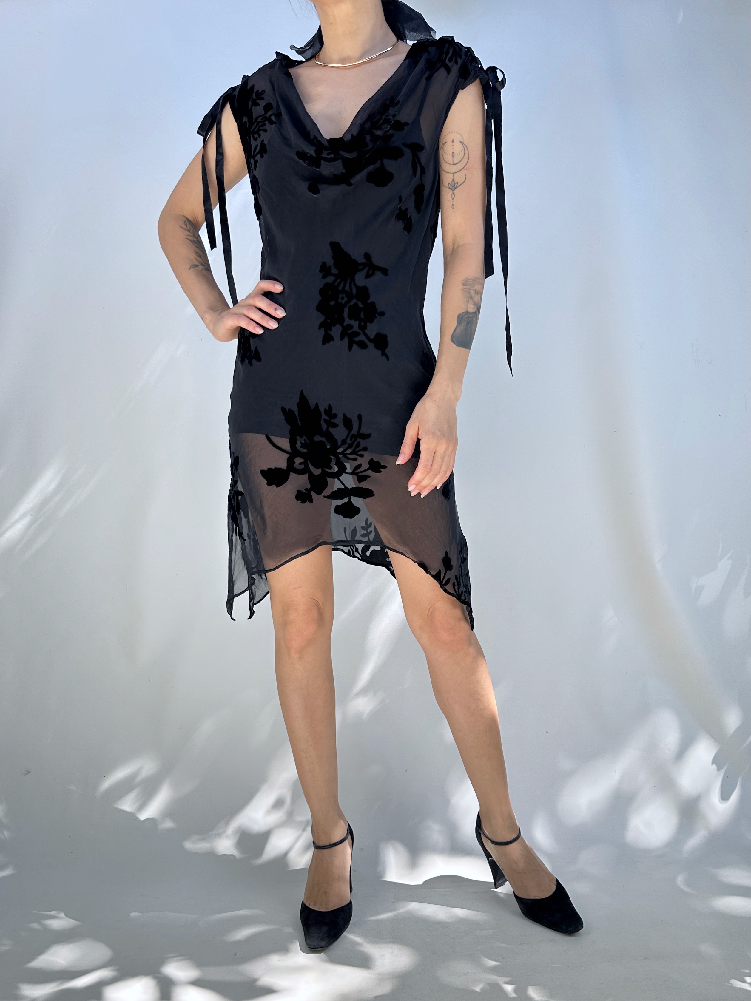 VESTIDO SEDA-RAYÓN I S-M 1