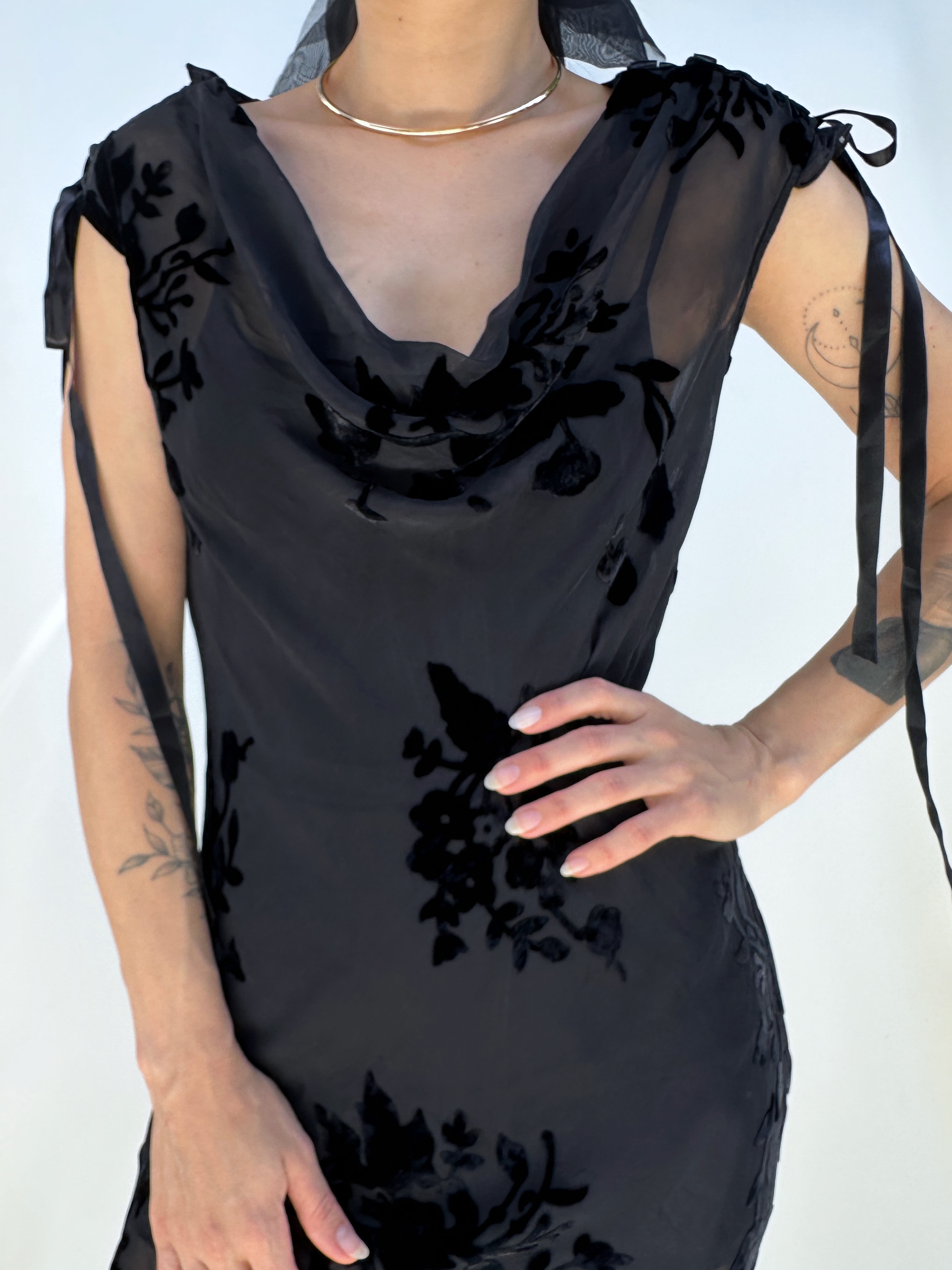 VESTIDO SEDA-RAYÓN I S-M 3