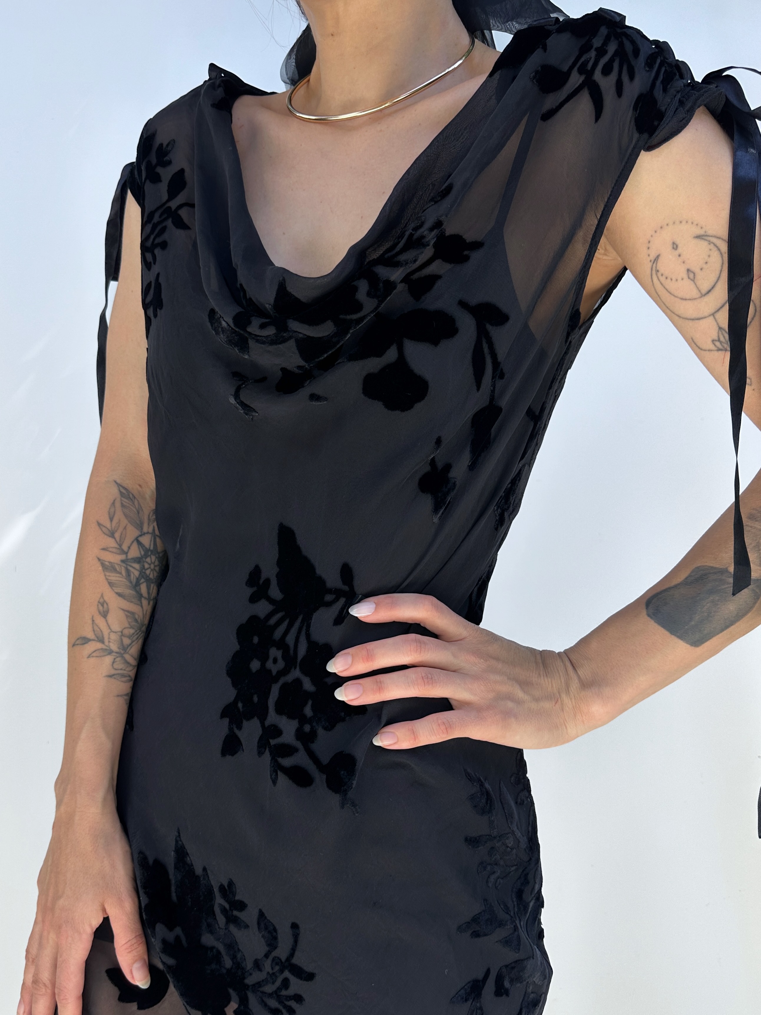 VESTIDO SEDA-RAYÓN I S-M 10