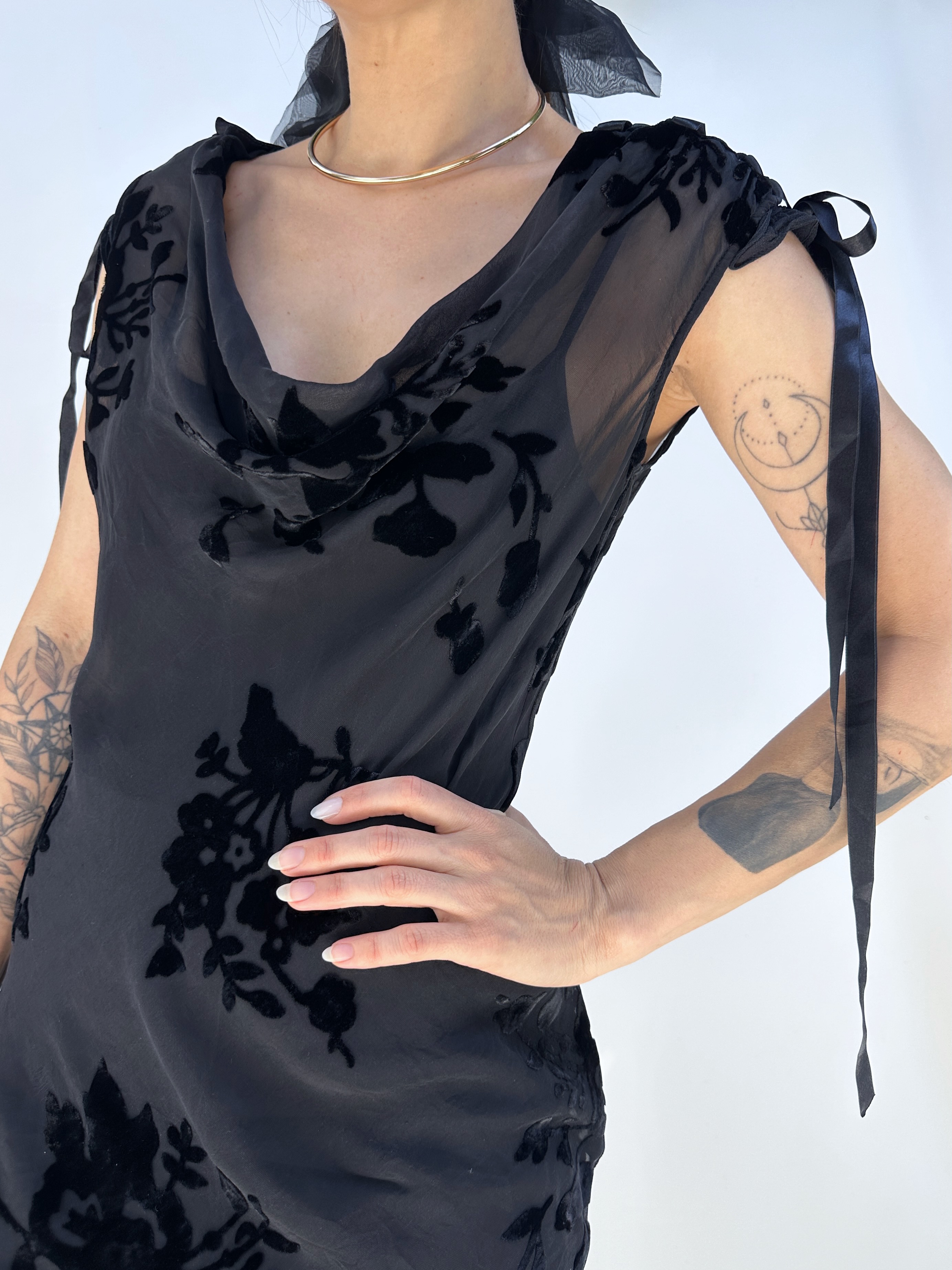 VESTIDO SEDA-RAYÓN I S-M 8