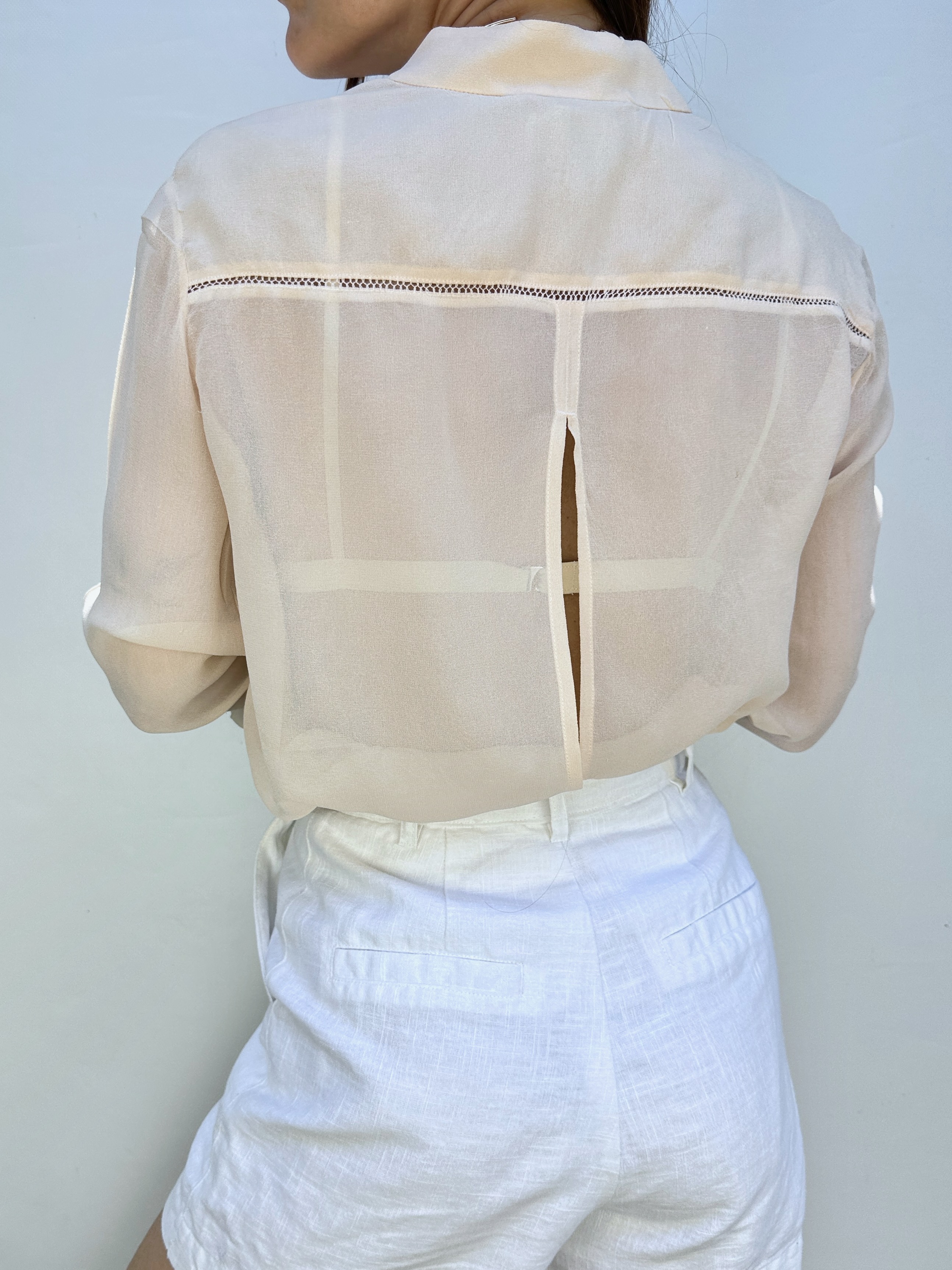 BLUSA SEDA BORDADA I XS-S 4